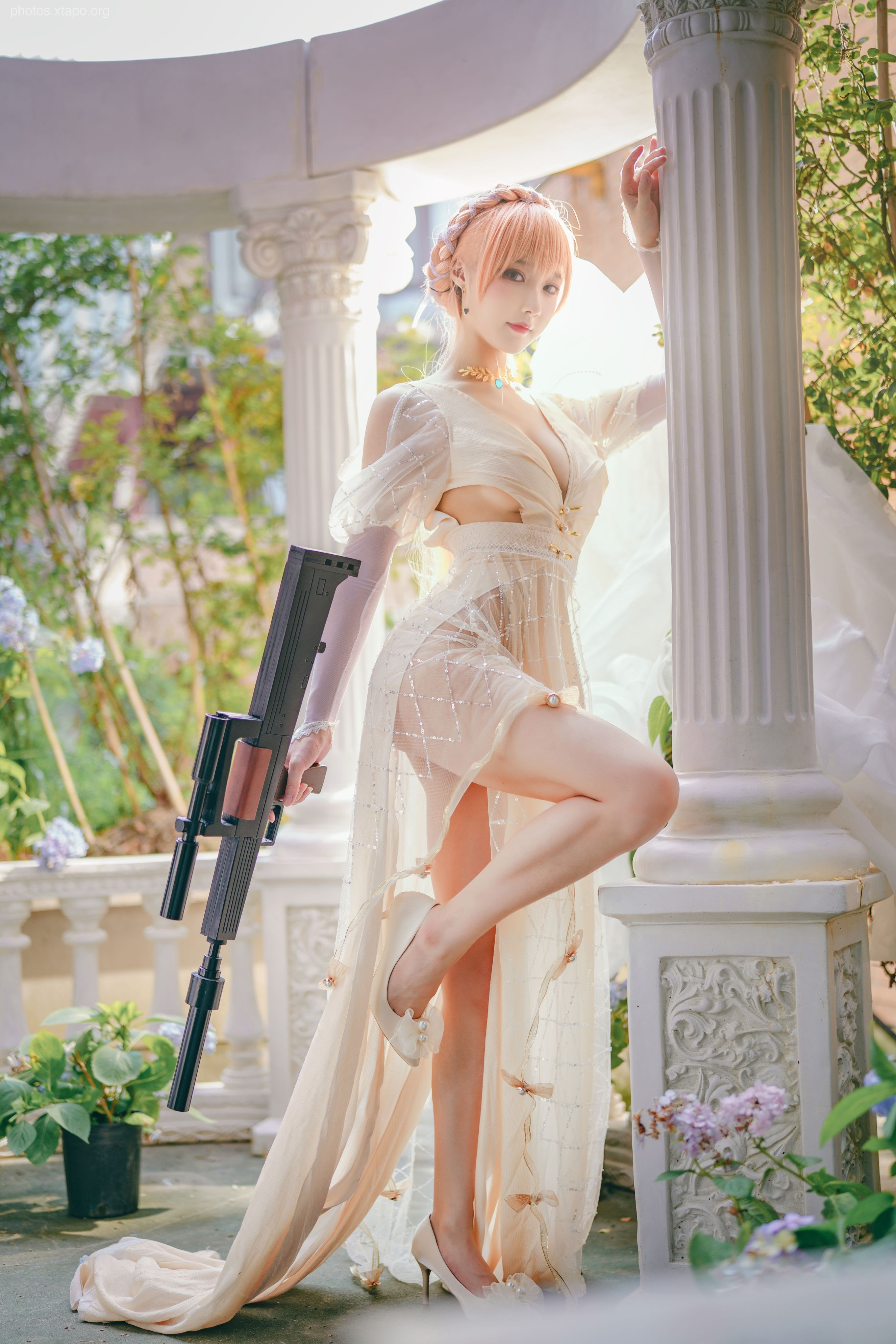 Abao is also the captain of Rabbit Mother Figure OTS14