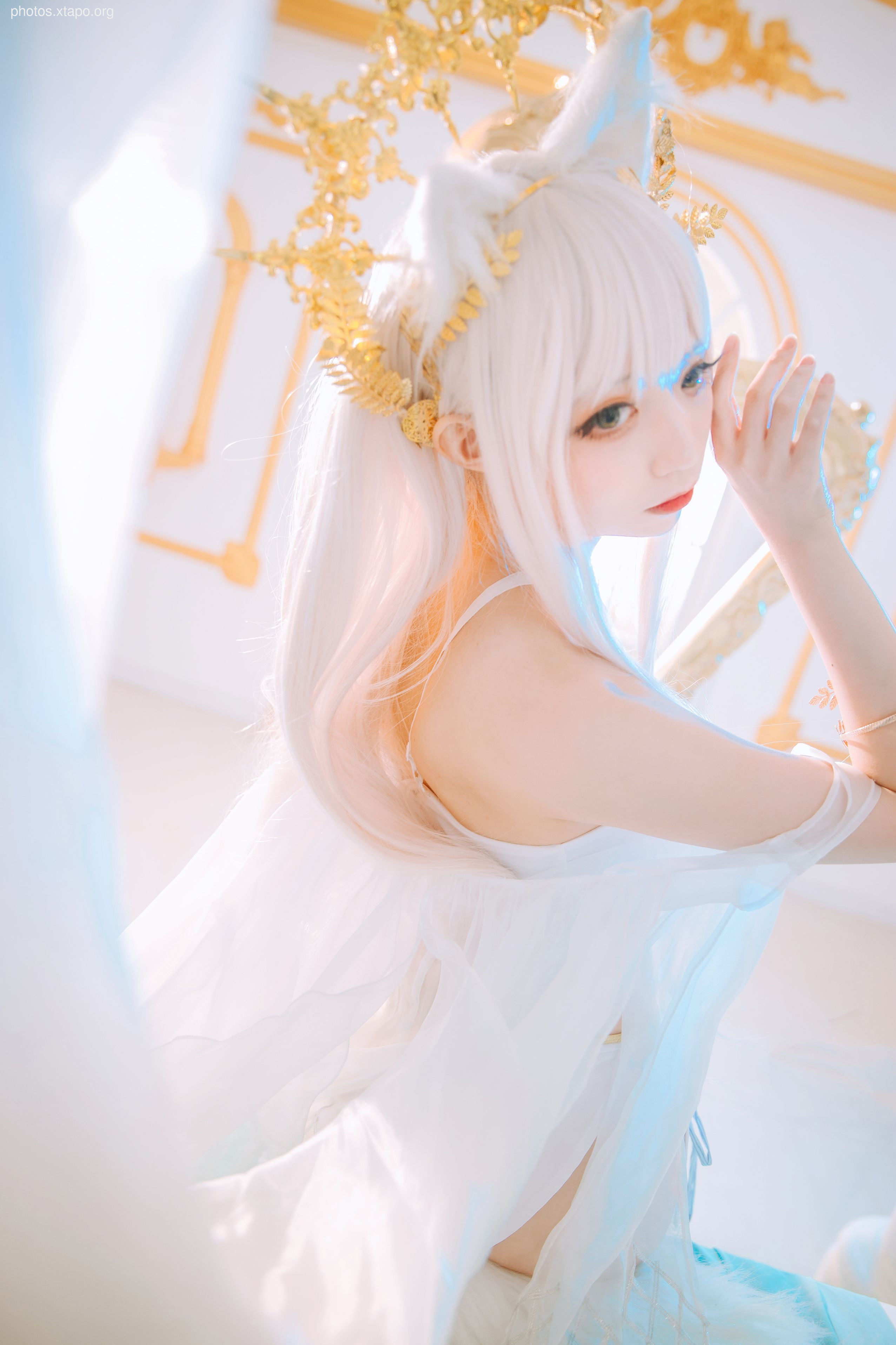 Ono Temple sweet potato Platinum swimsuit