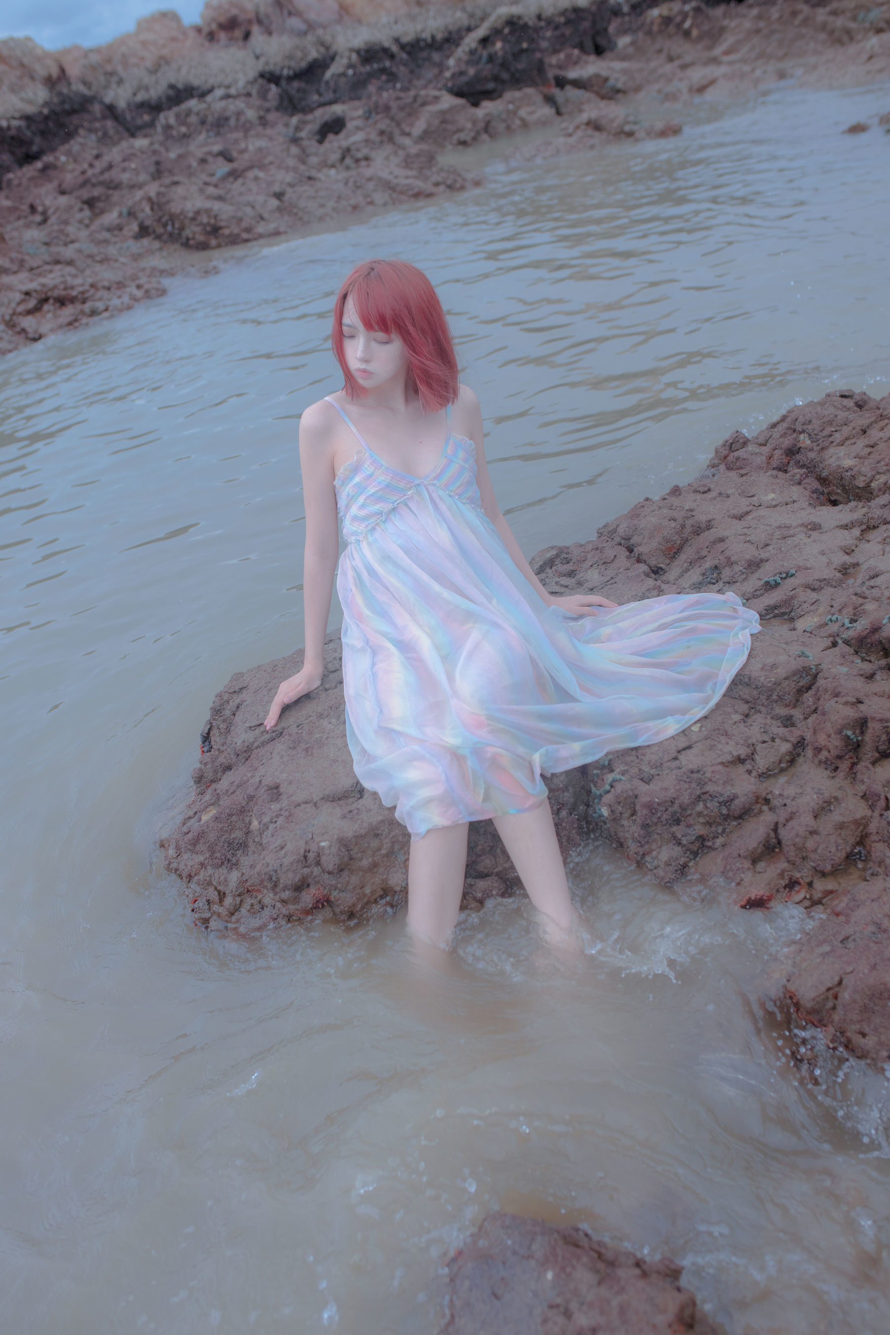 Net Red Coser Crazy Cat SS -Reef Mirror of Thinking