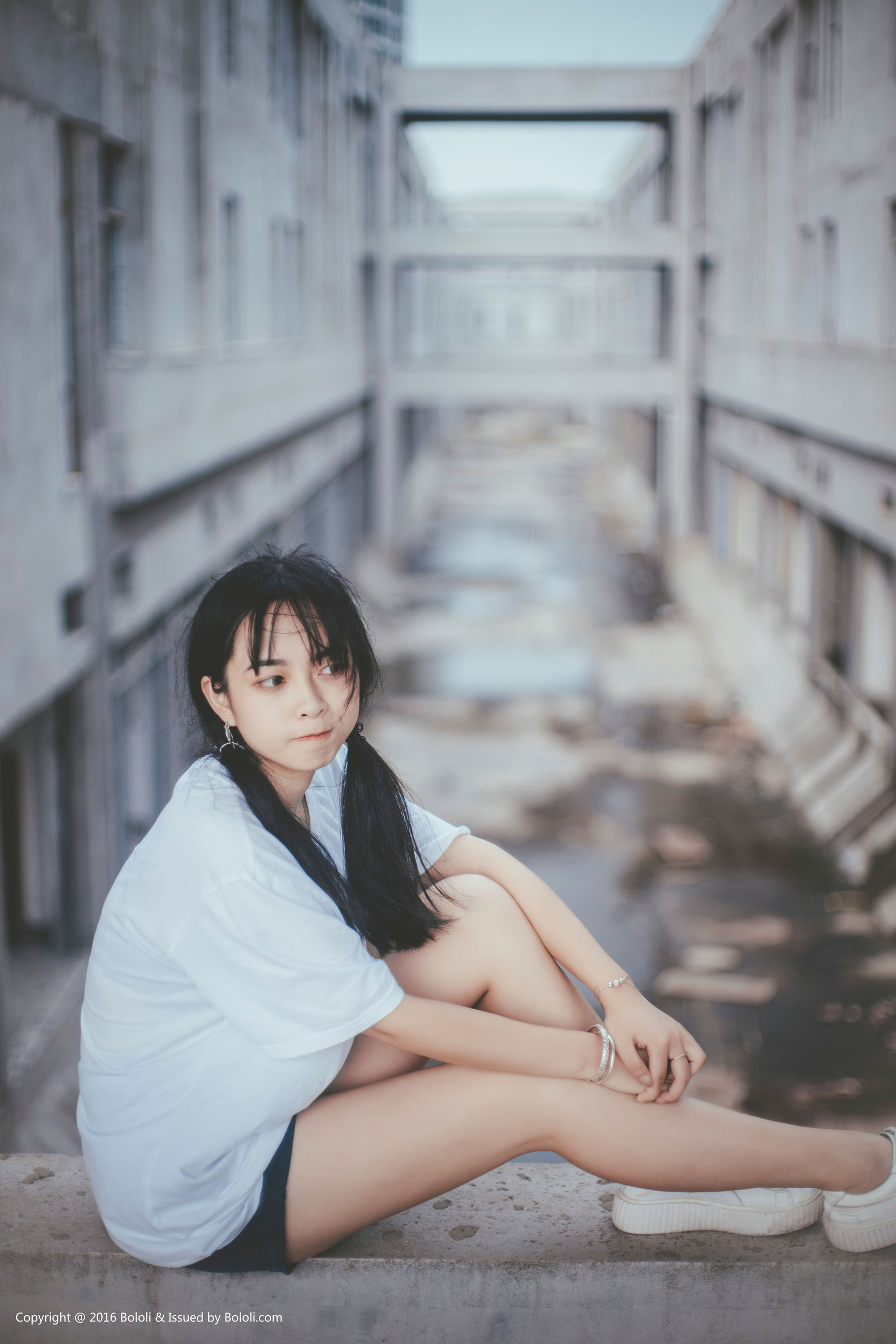 Super fierce Nuo Japanese Double Ponytail Girl Kimoe Que Meng Culture Kim020