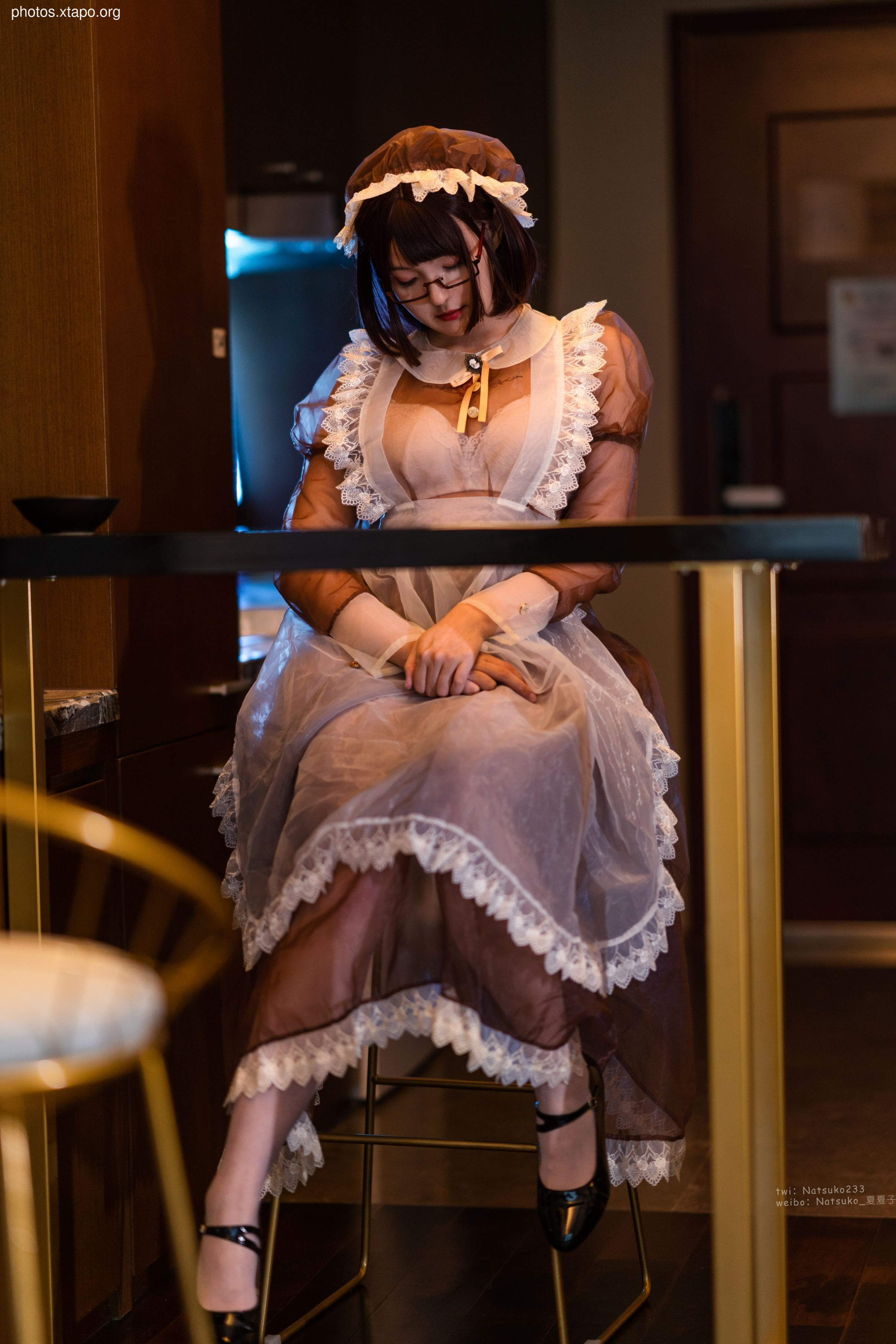 Natsuko Transparent Maid 76P-844MB