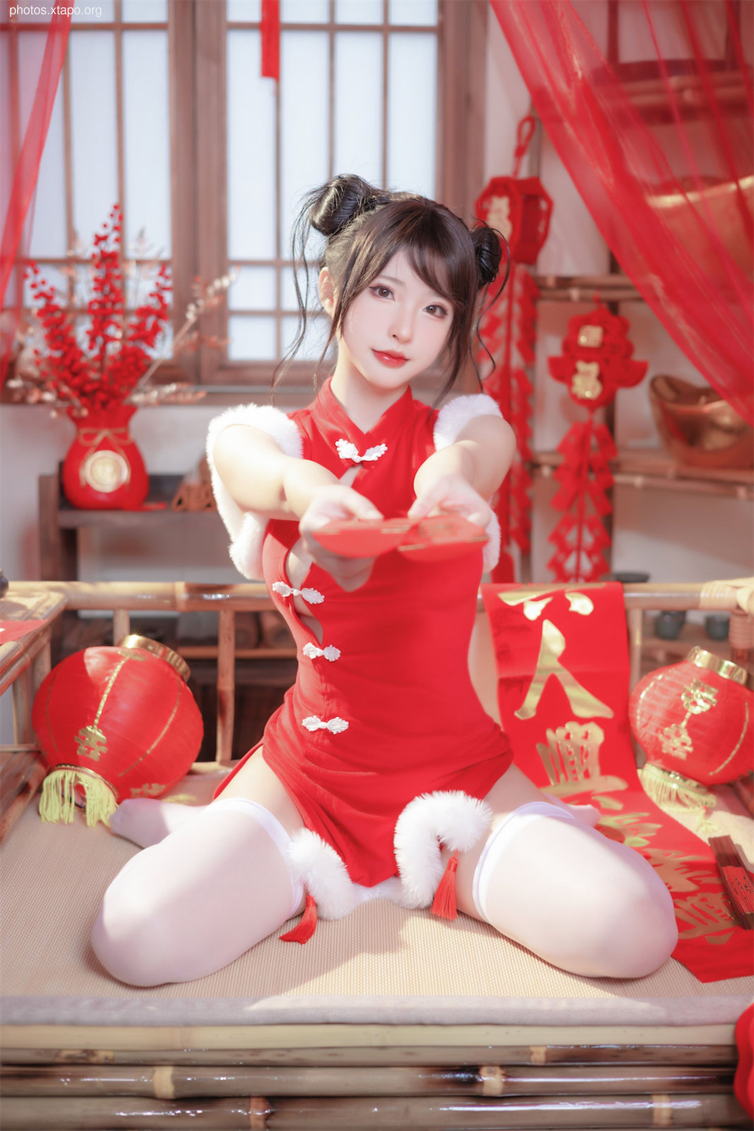 Shimizuya 2023 New Year Cheongsam 77P-770MB