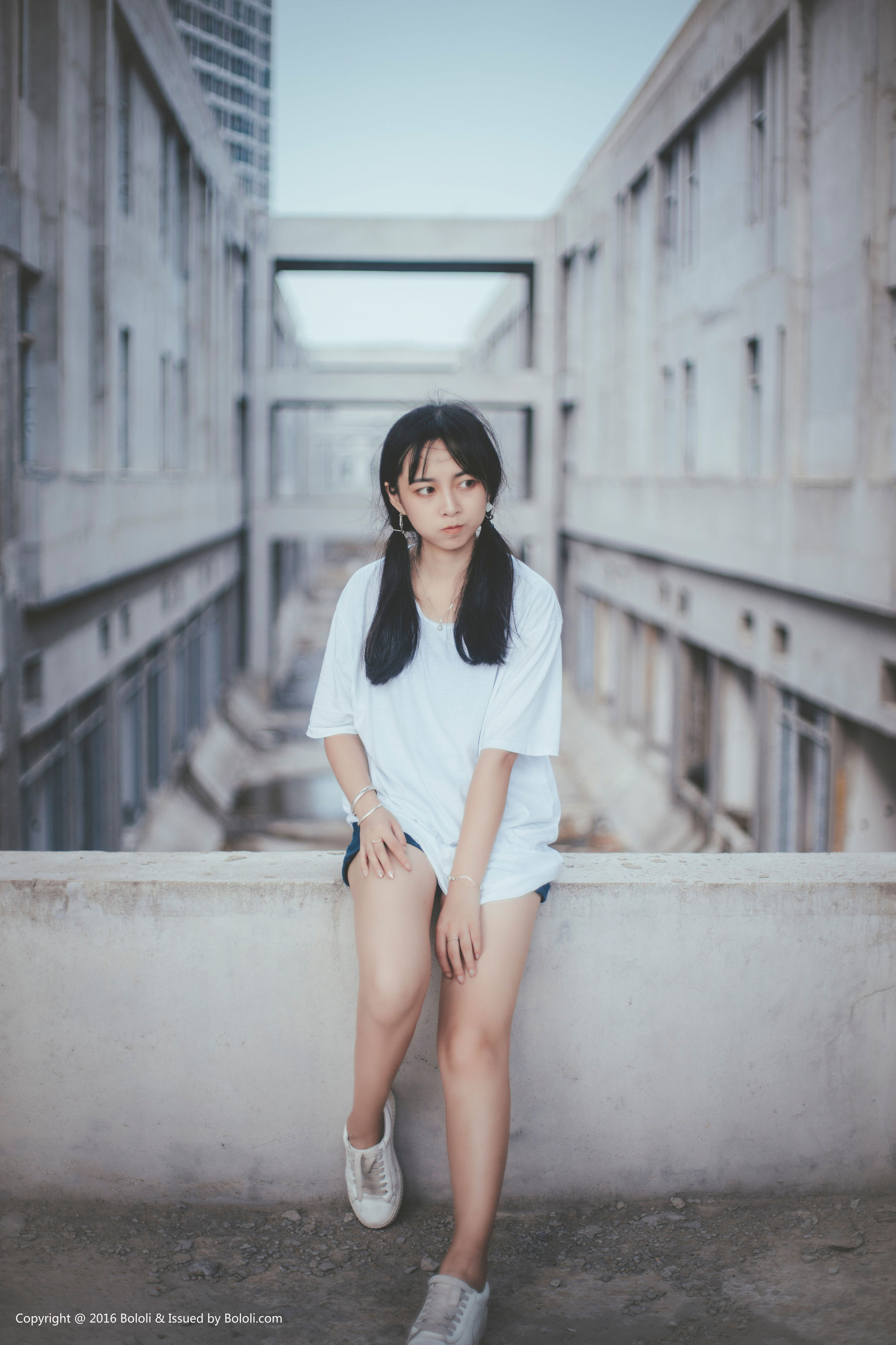 Super fierce Nuo Japanese Double Ponytail Girl Kimoe Que Meng Culture Kim020