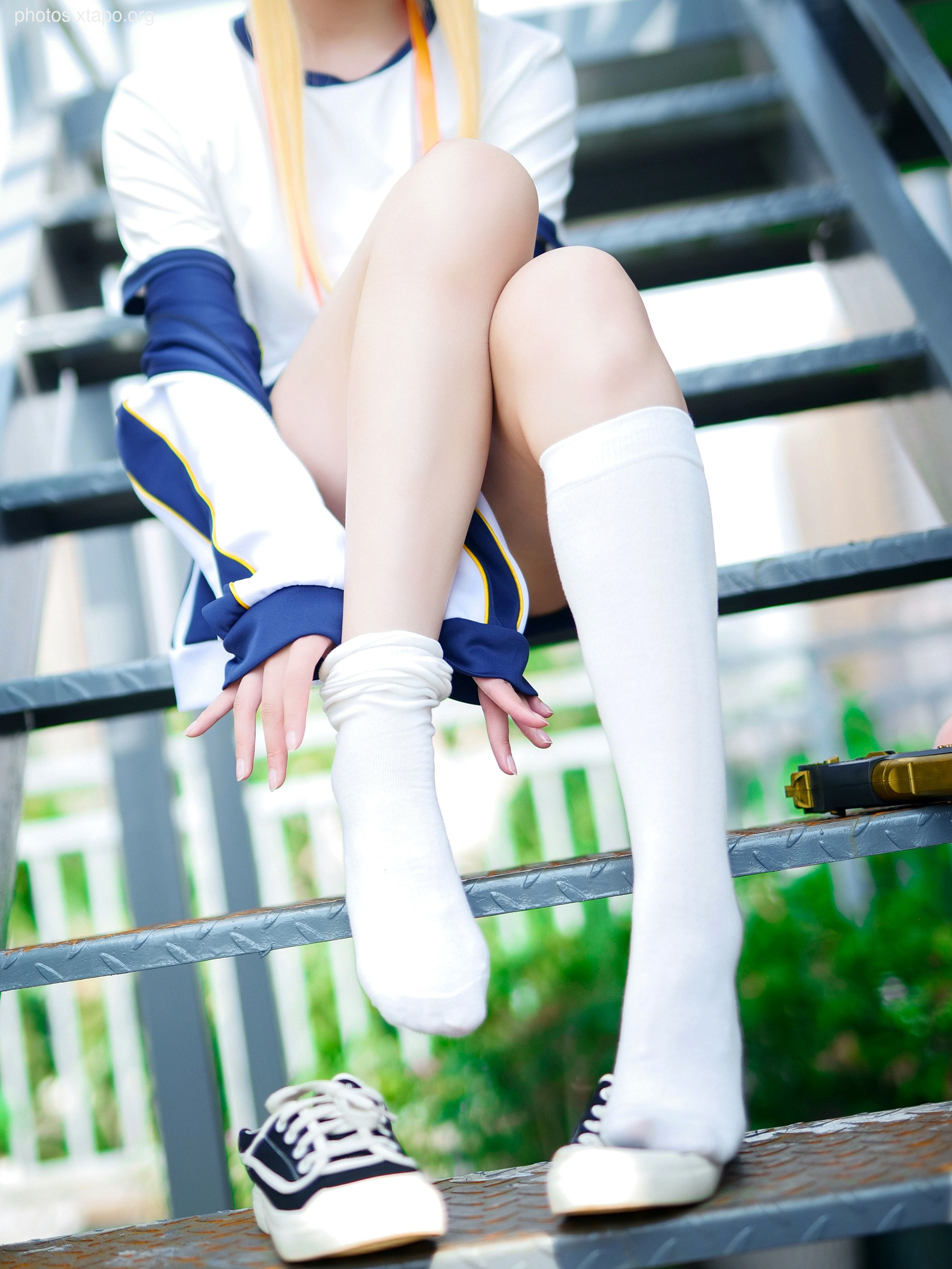 Mother Blue Archive -Iluo マ リ ー (Gymnastics) Cosplay Vol.02