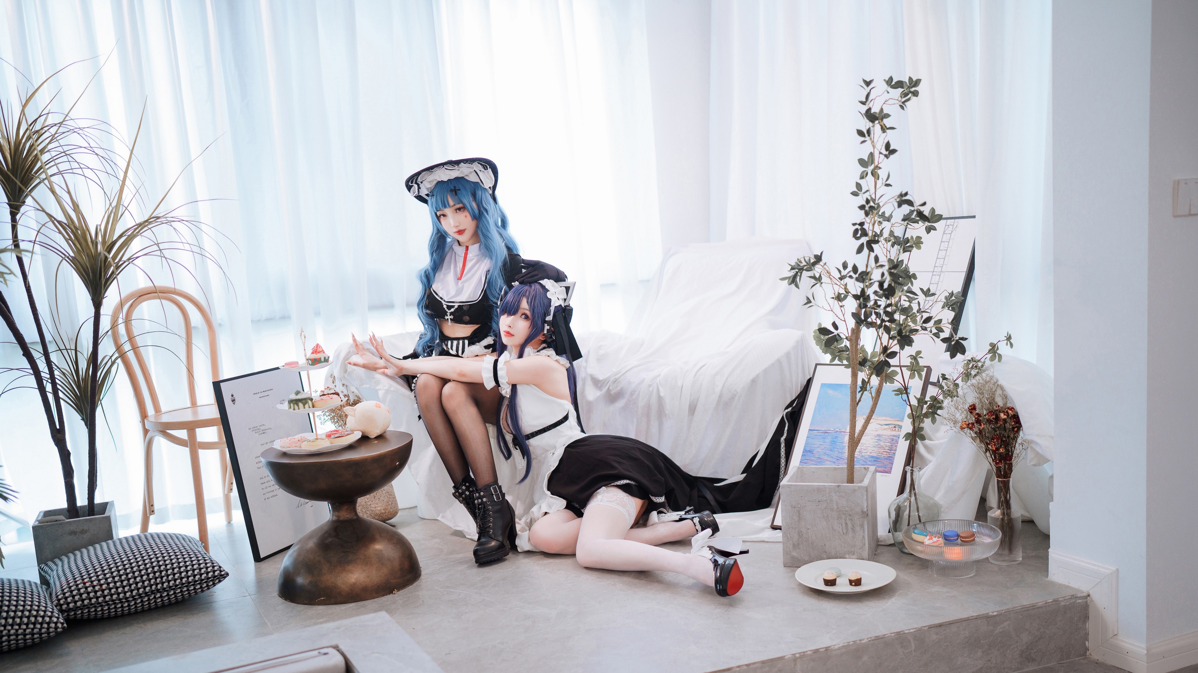 COS Welfare riooko Liangliangzi (roukorerezi) – August Maid Costume