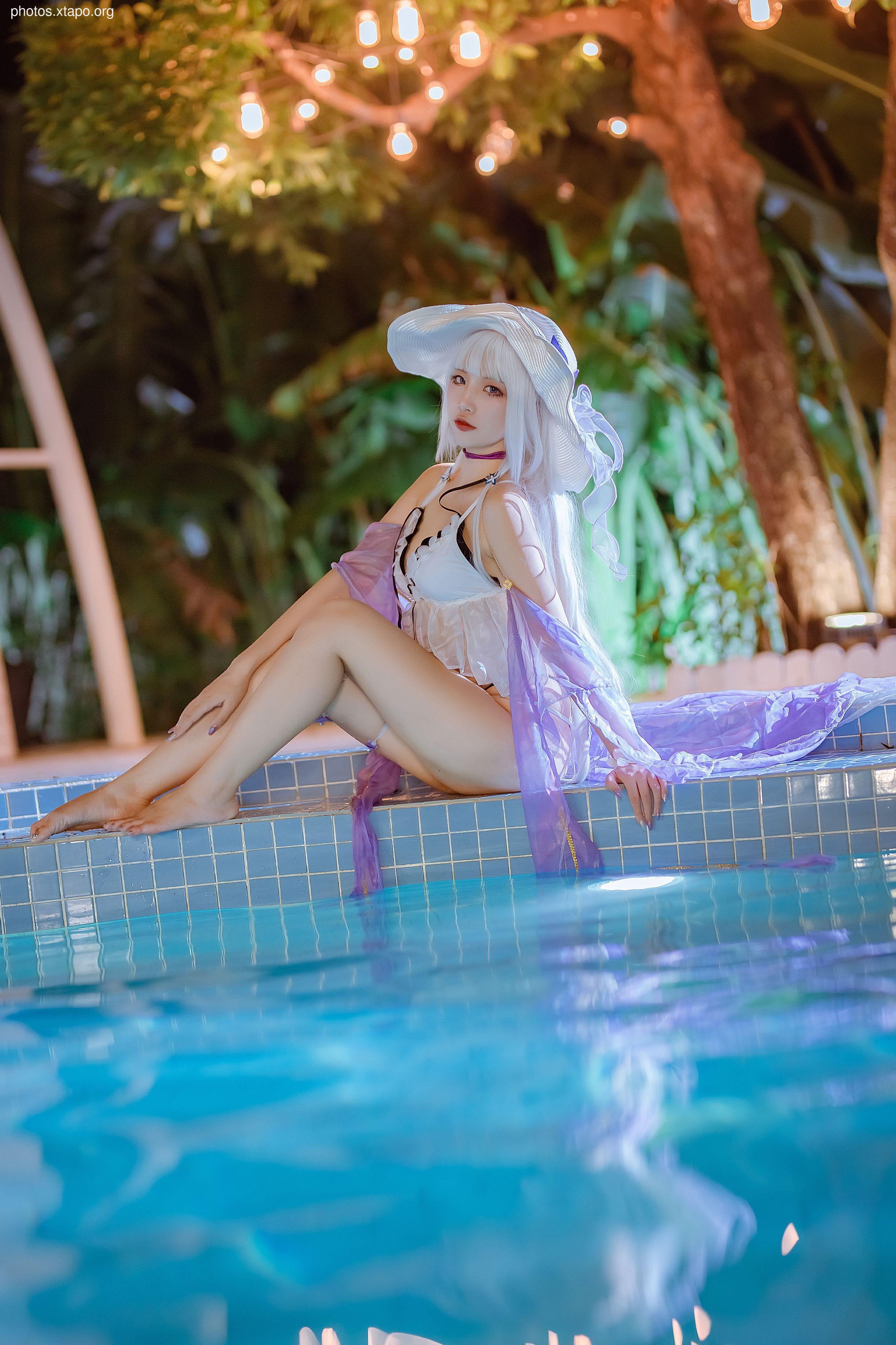 Erzuo Nisa Blue Right Swimsuit 39P-430MB