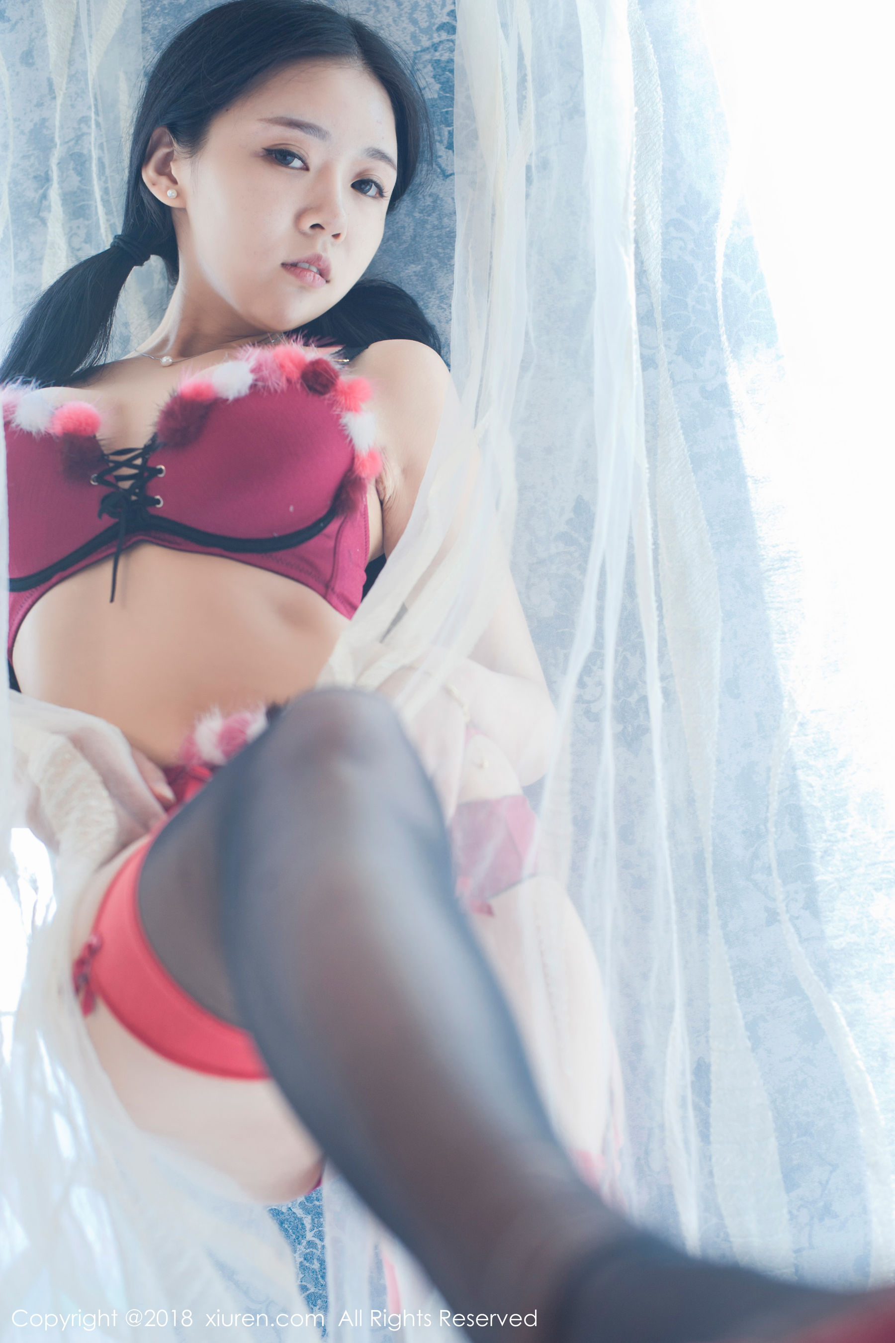 Red Balloon Tongyan Dragon Naive Little Girl Xiuren No.932