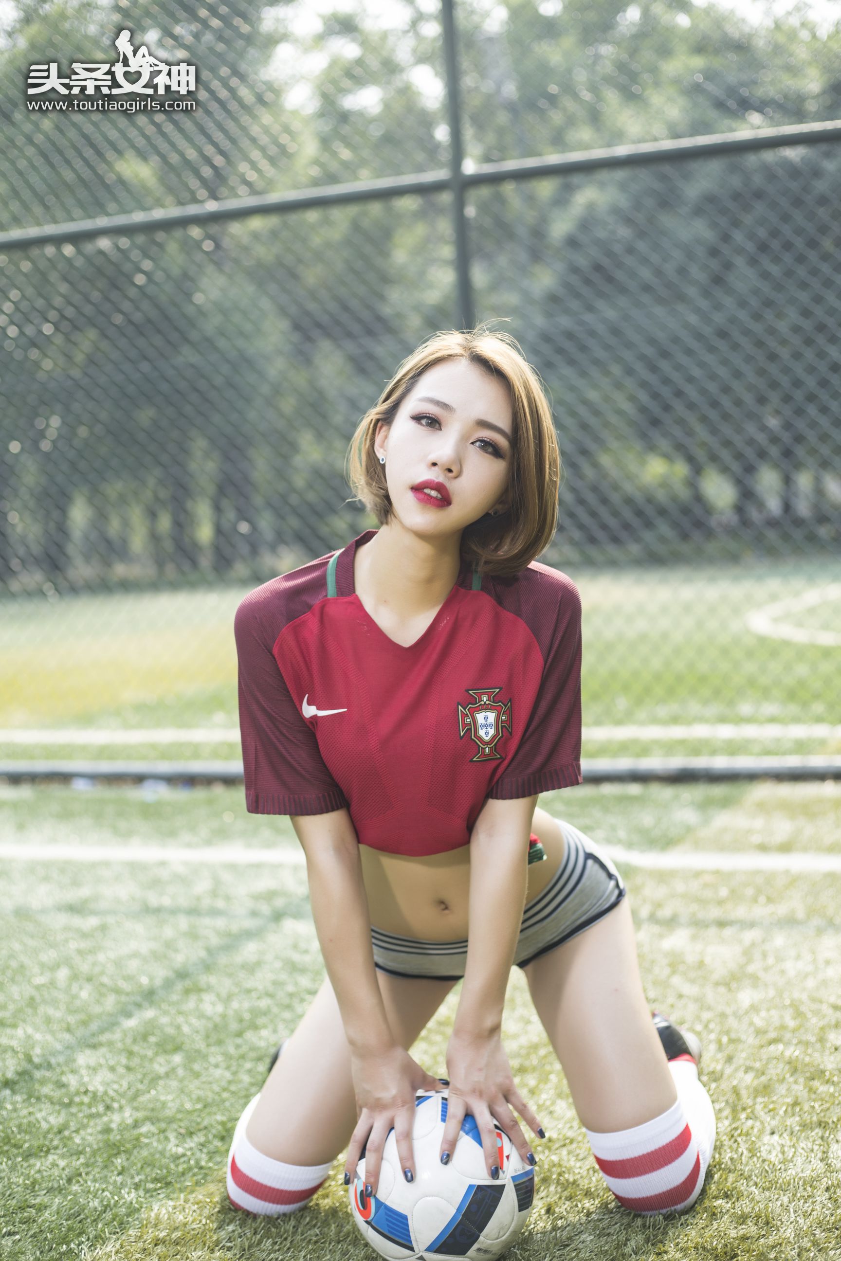 European Cup Football Baby Family Portrait Headline Goddess