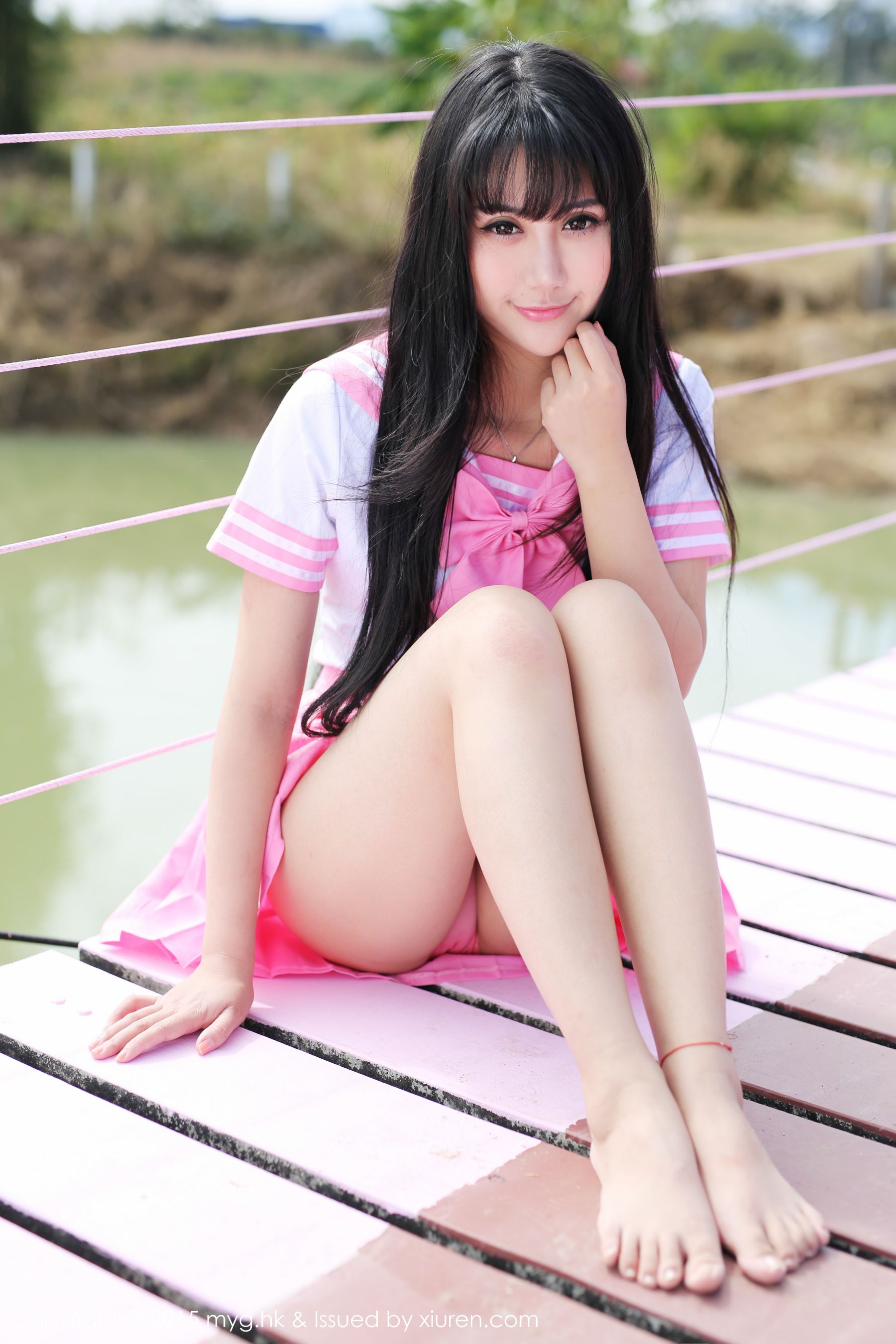 Yang Xiaoying's Pai County, Thailand school uniformhot pantsunderwear Meiyuan Pavilion Mygirl VOL.099