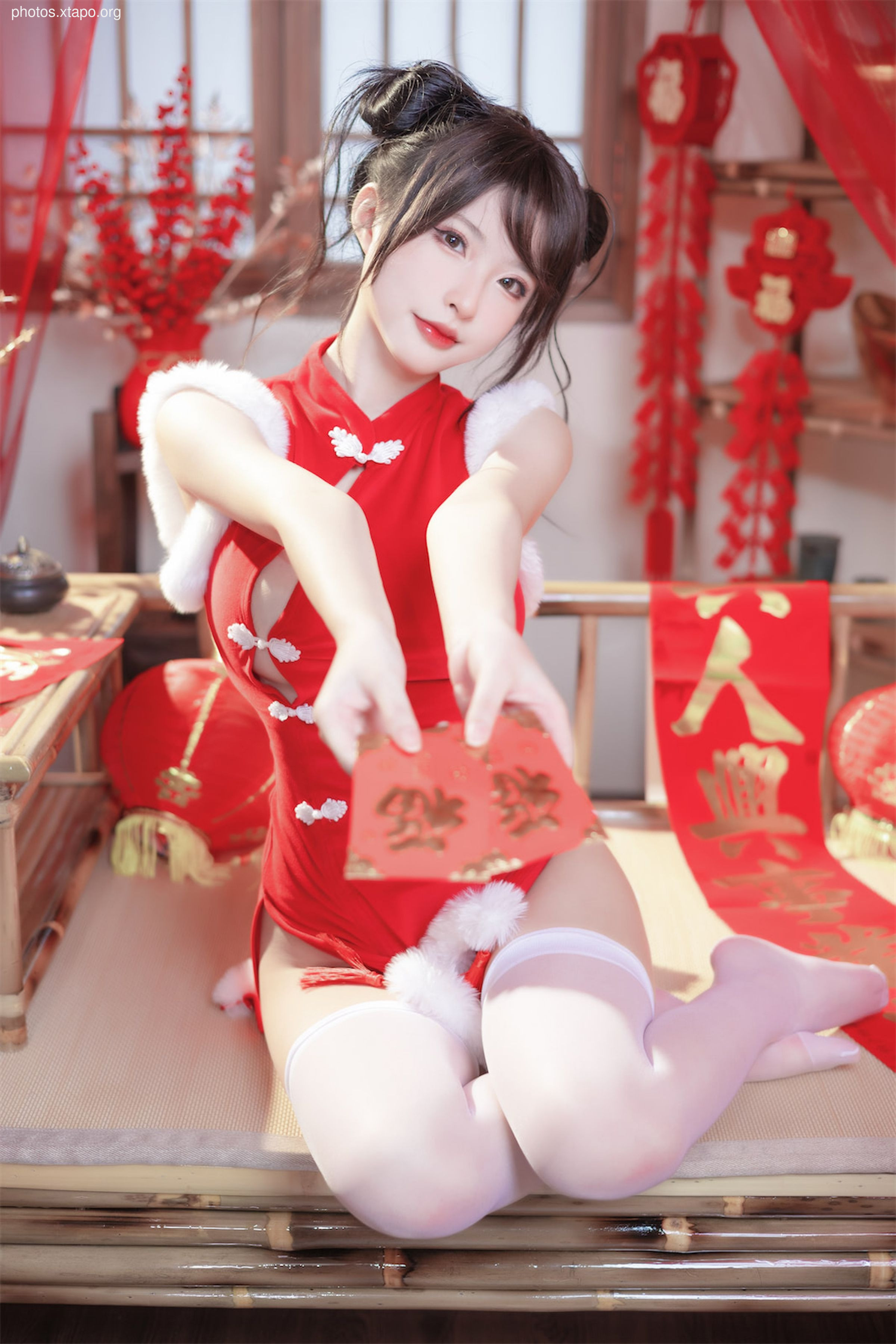 Shimizuya 2023 New Year Cheongsam 77P-770MB