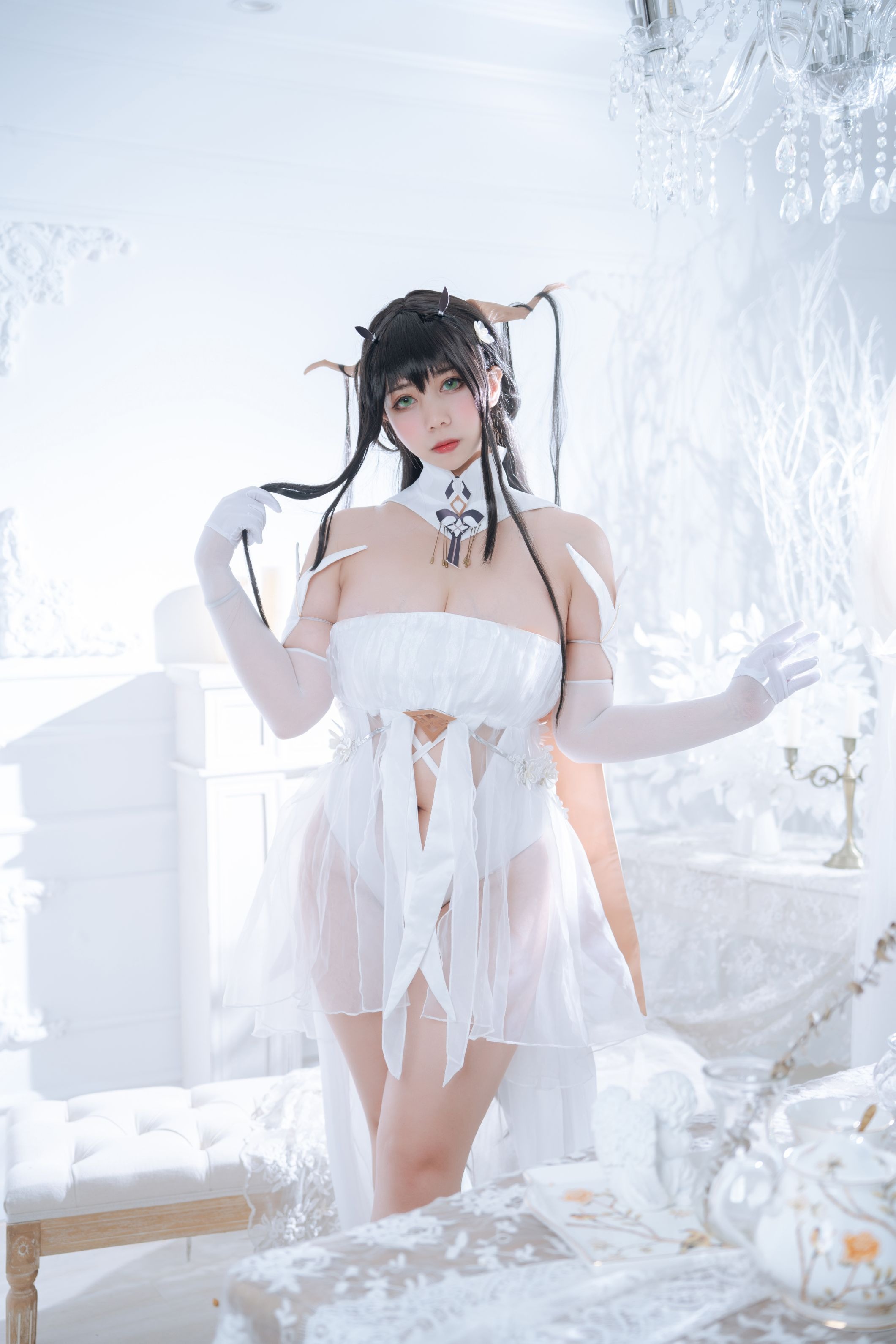 Charm Hitomi Meroko 001 Blue Line Real Estate 53P-486MB