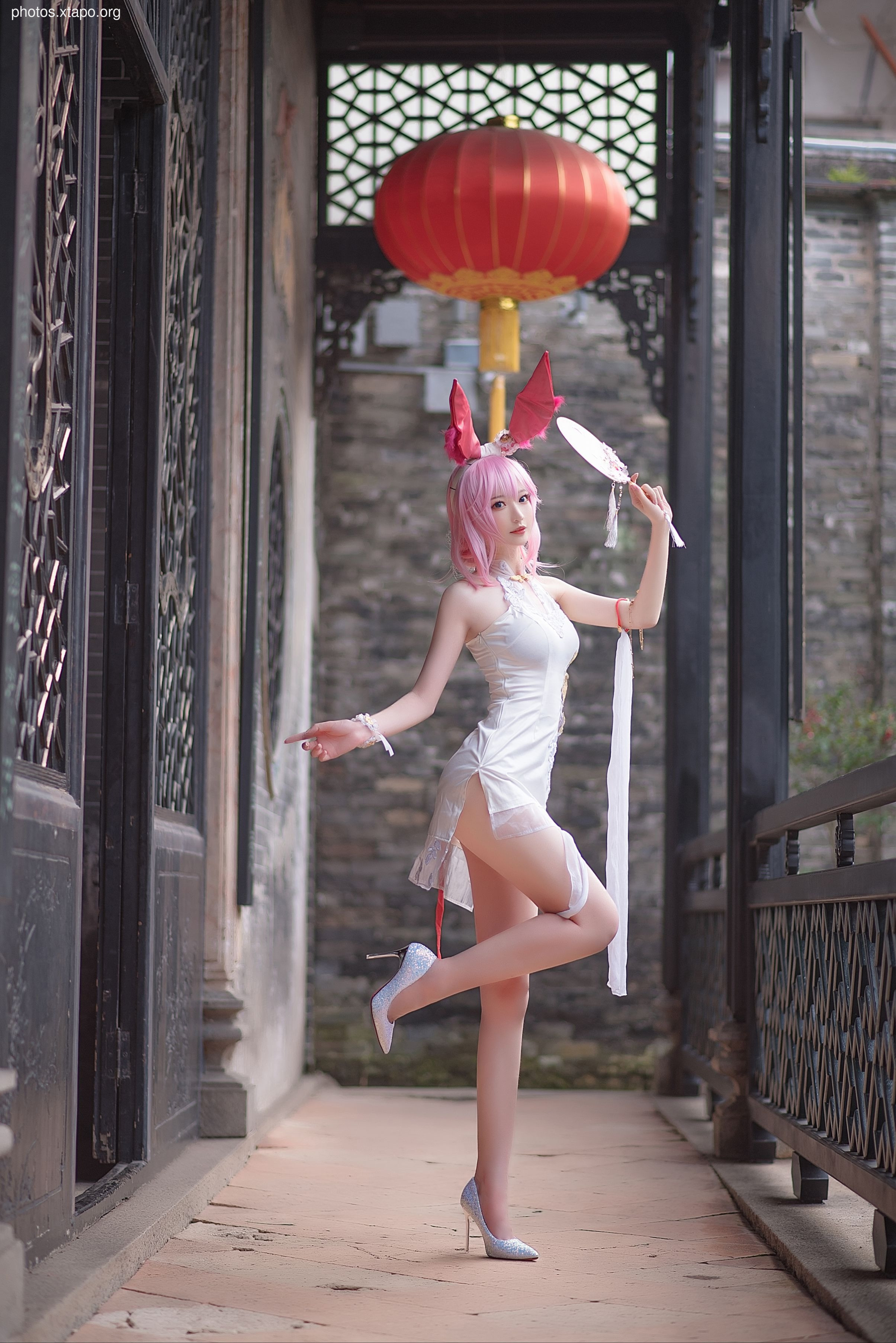 Nangong -Bazhong Sakura cheongsam (24P -312MB)