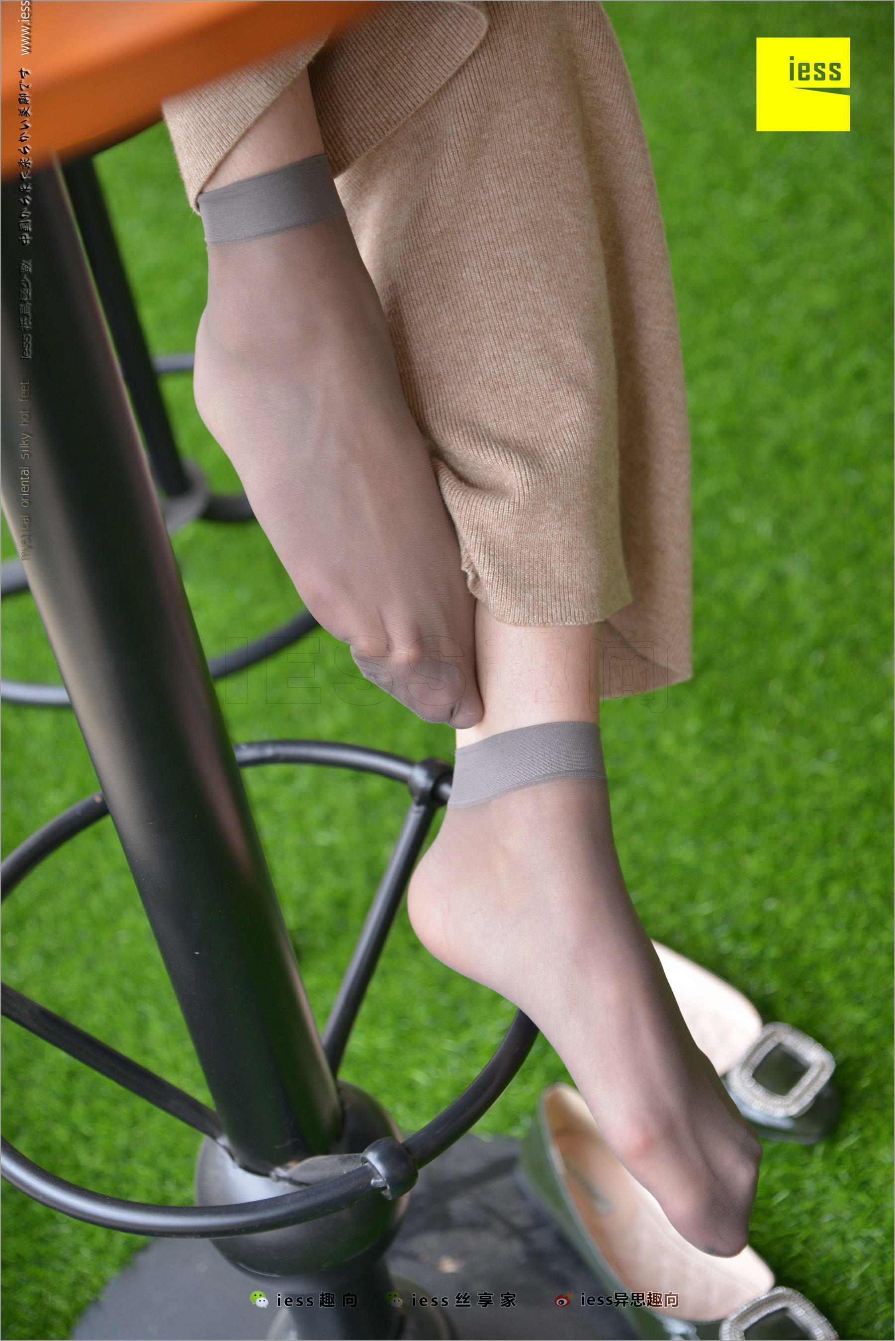 Xiaoyu's Little Feather, Ship socks, short silk and peace shoes streamlined version Different Thoughts to IESS Silk Foot Bento 218