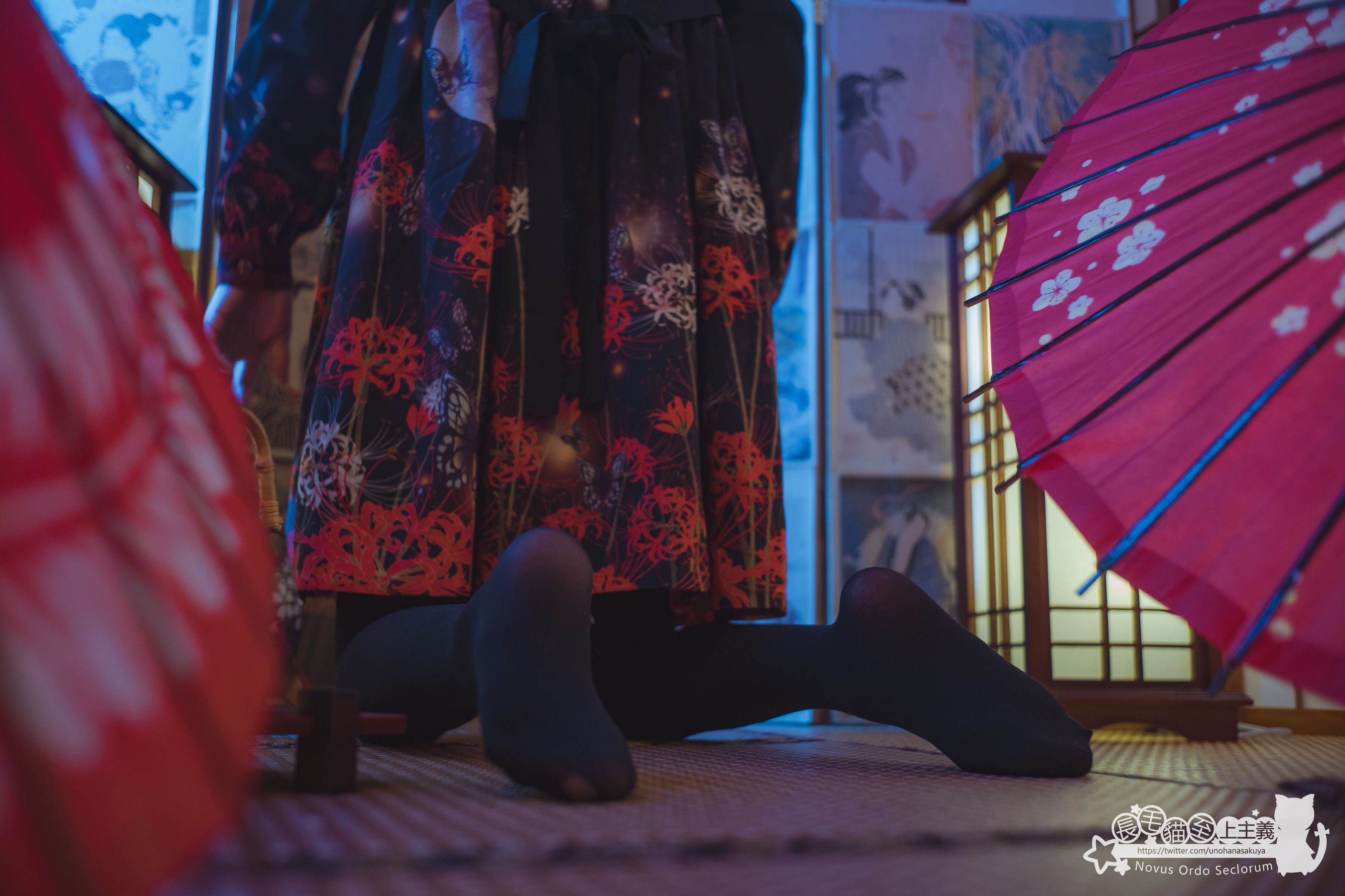 Welfare COS Waiser Kagiki Rin Rin Rin Josei -On the night when cluster amaryllis blooms