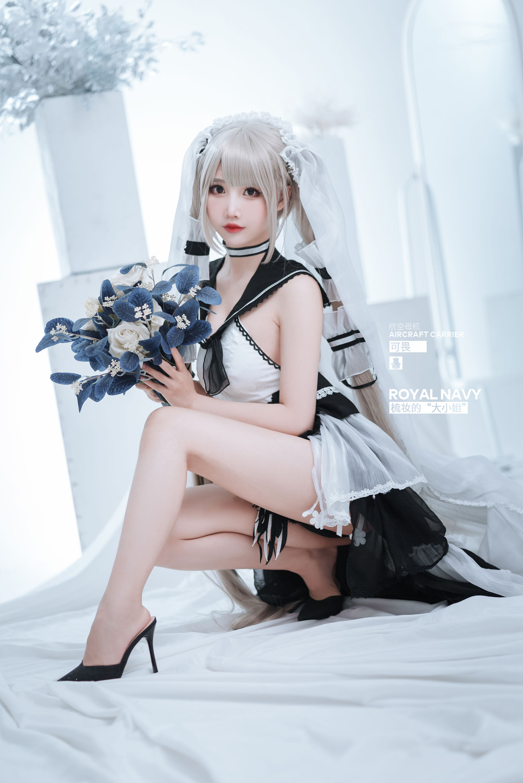 [Cosplay] Coser Dough Cake Fairy Terrible Wedding Dress