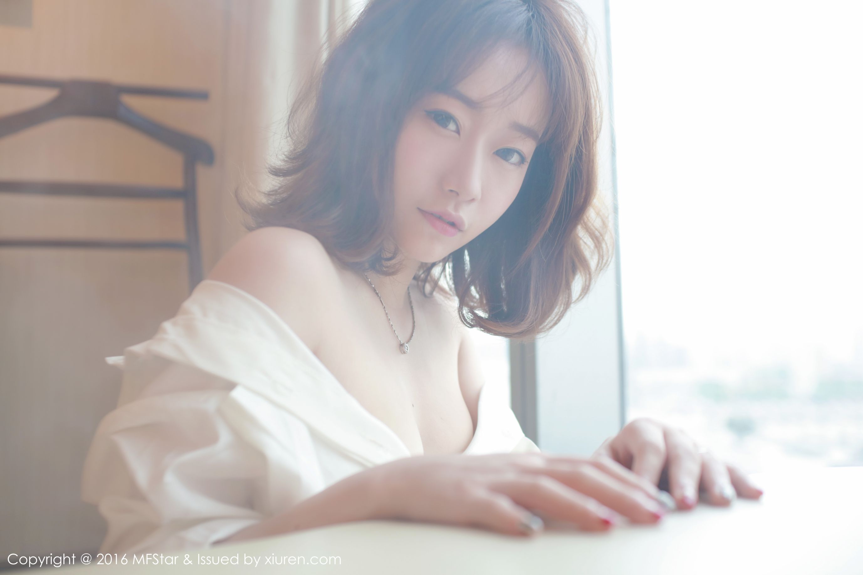 Chen Siyu Mango The Seduced Breast Enhancement and Copy Legs Model College MFSTAR VOL.066