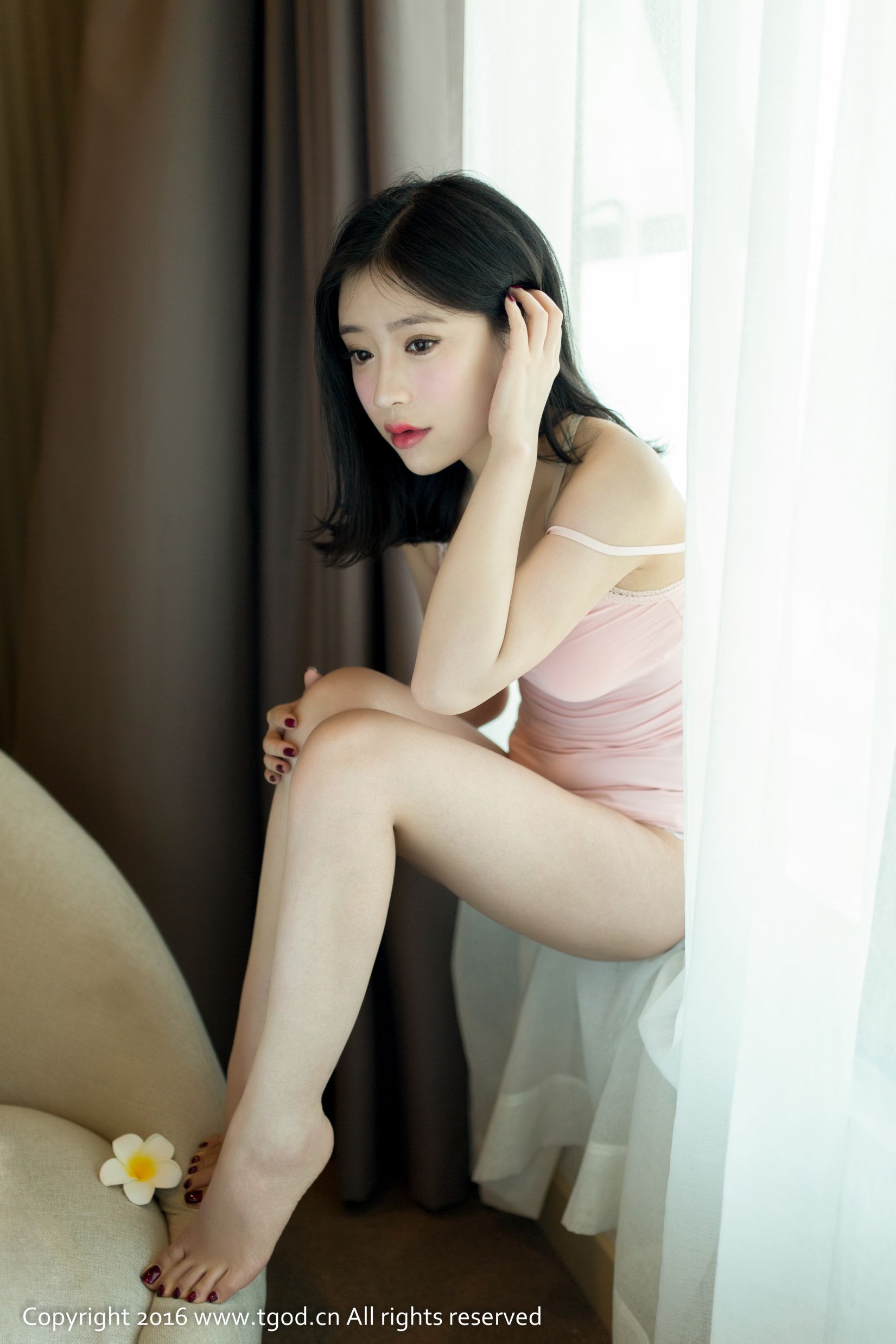 Shi Yijia Kitty sauce Pink Studios Skirt Push Goddess/You Mihui