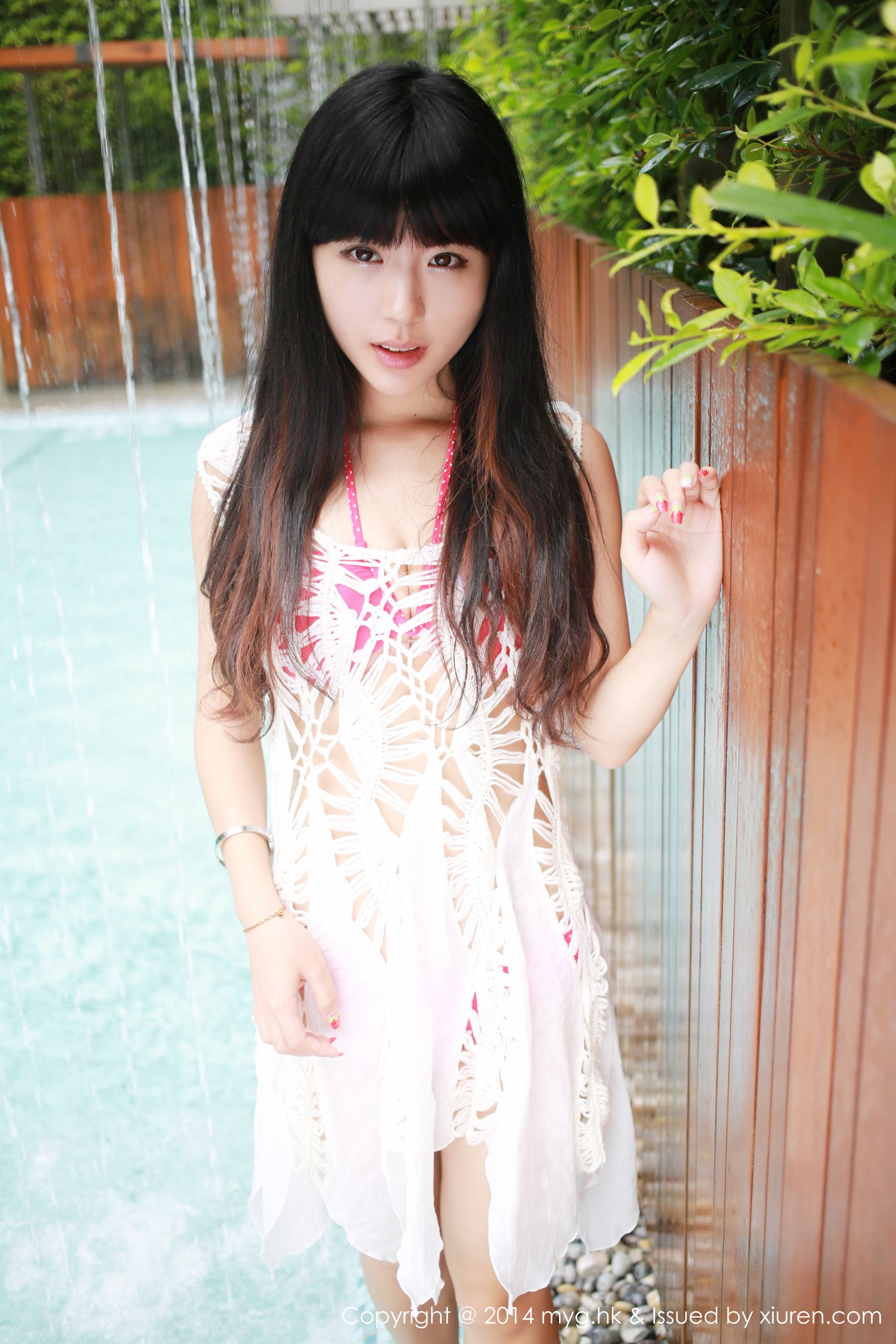 Liu Xueni Verna The First Set of Thailand Travel Miyuan Pavilion Mygirl VOL.019