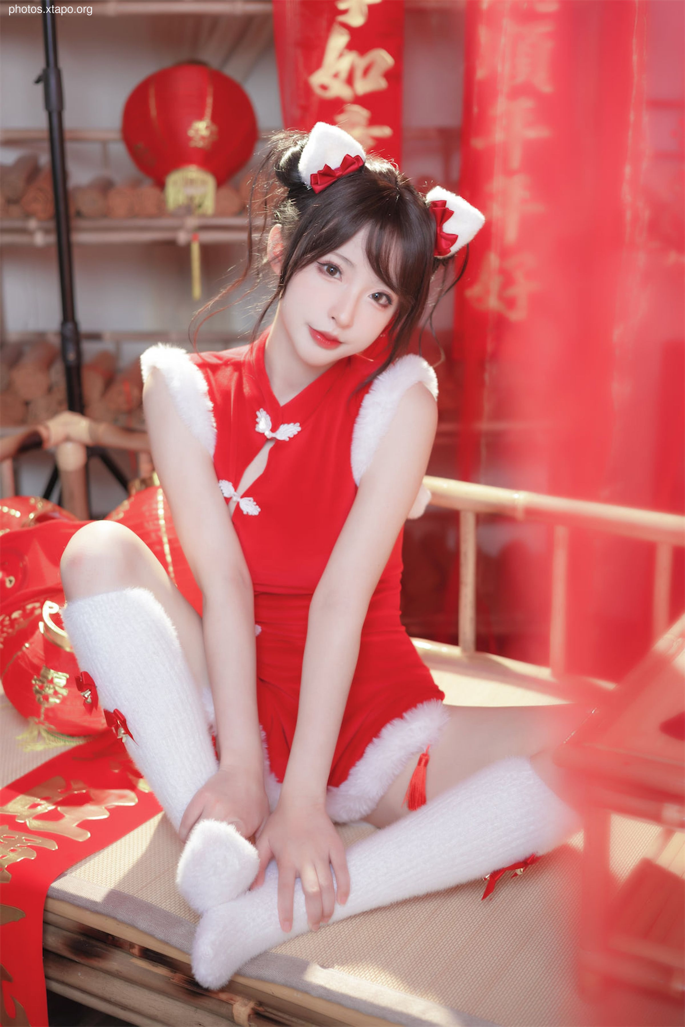 Shimizuya 2023 New Year Cheongsam 77P-770MB