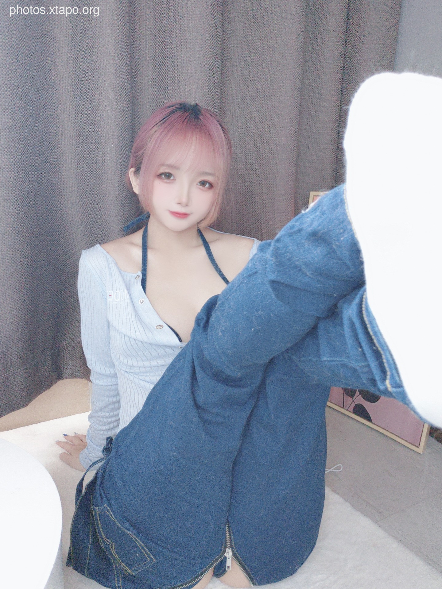 Nina Jiao -Self -timer for jeans 80P -132MB