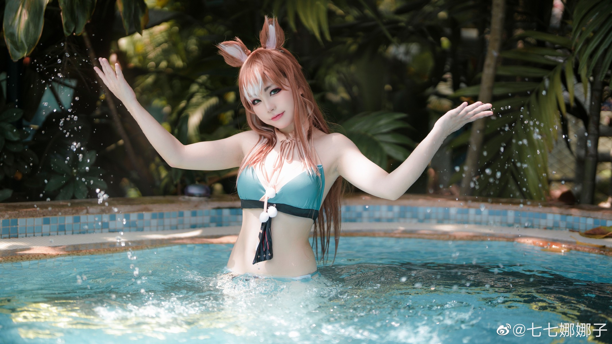 Qiqi Nanazi Cosplay Xina Bar ​​​Swimsuit Ver