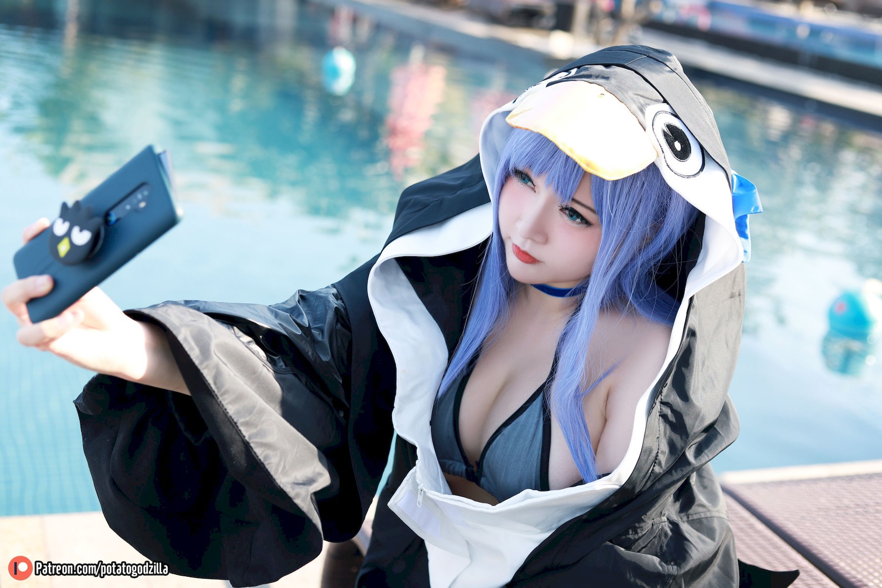 Potato Godzilla Cosplay Swimsuit Melt Lilith