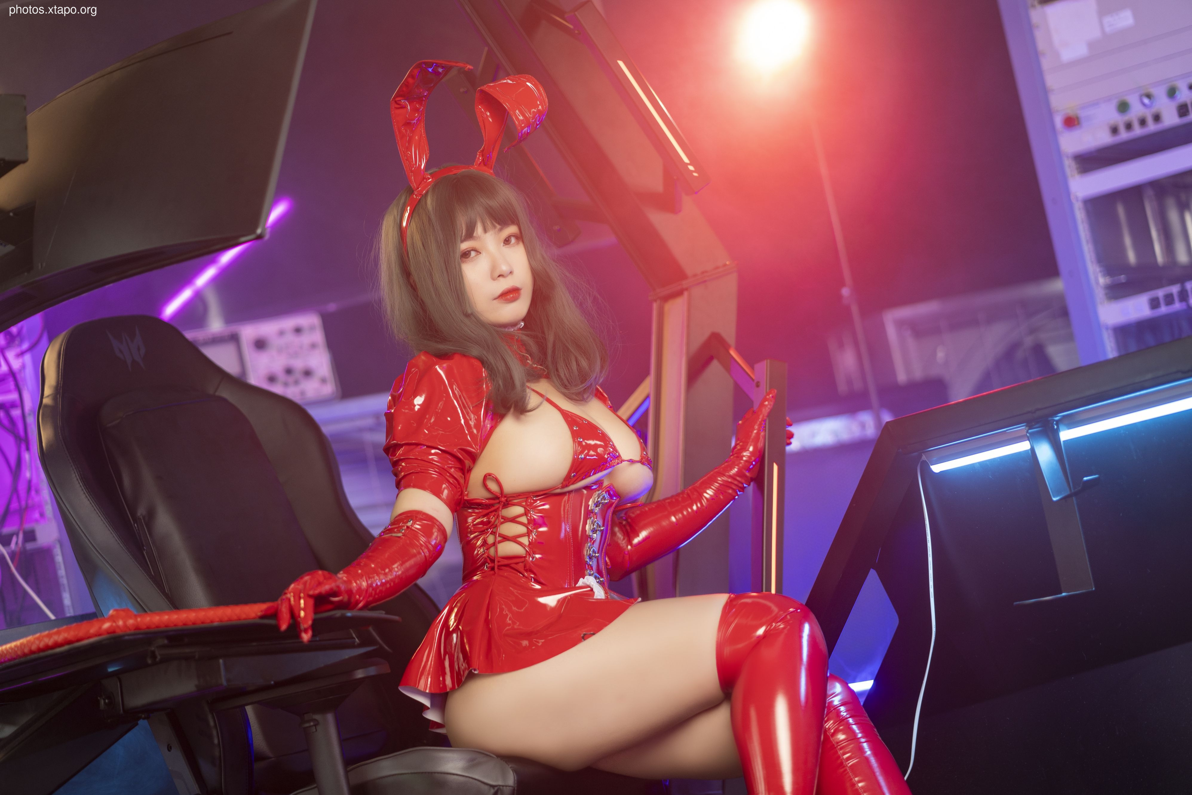 A_ i Dita Dark Rabbit Girl 40P-618MB