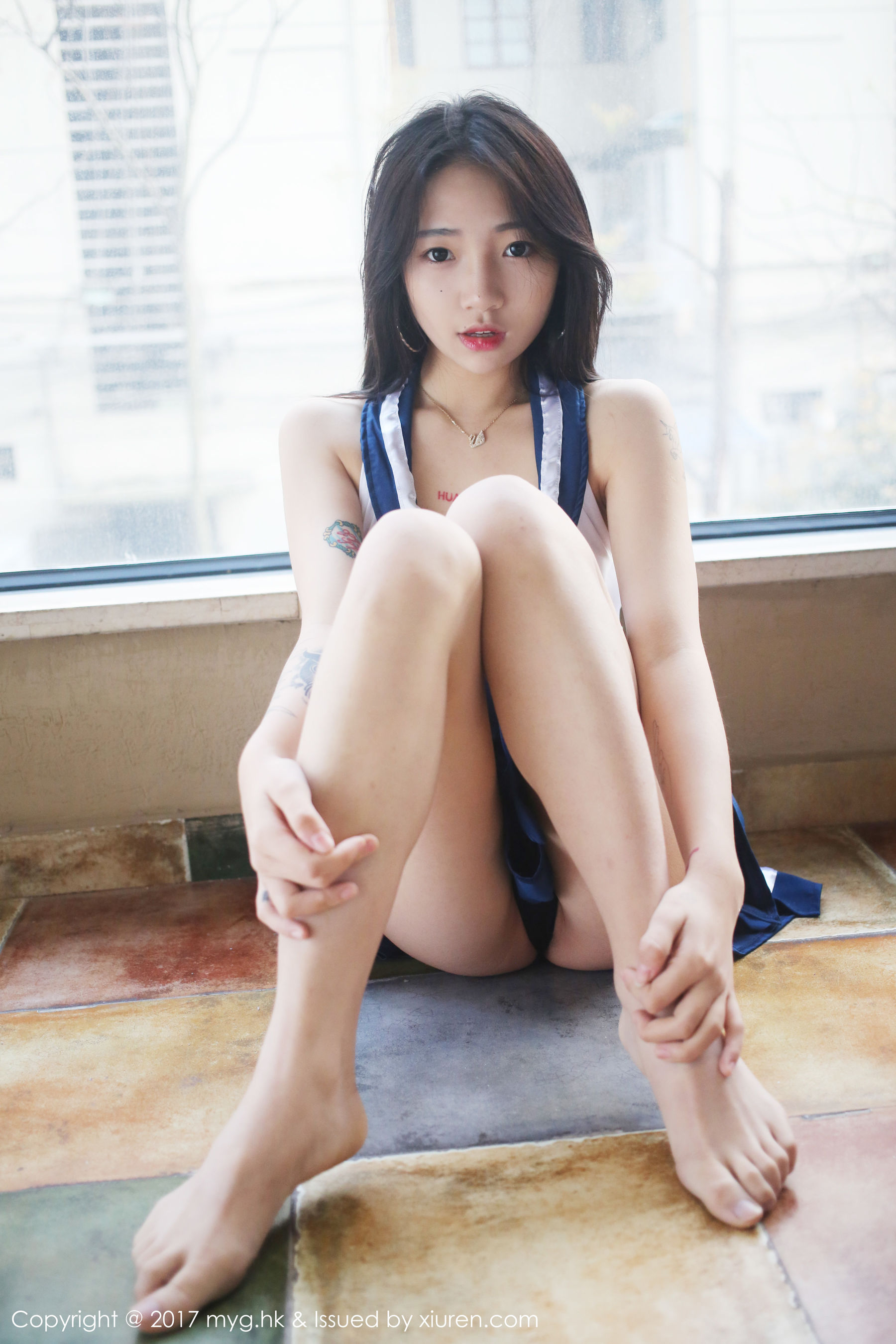 Xiaoyue Moon Pure Neighbors Girl Miyuan Pavilion Mygirl VOL.249