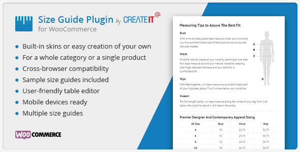 WooCommerce Product Size Guide Nulled