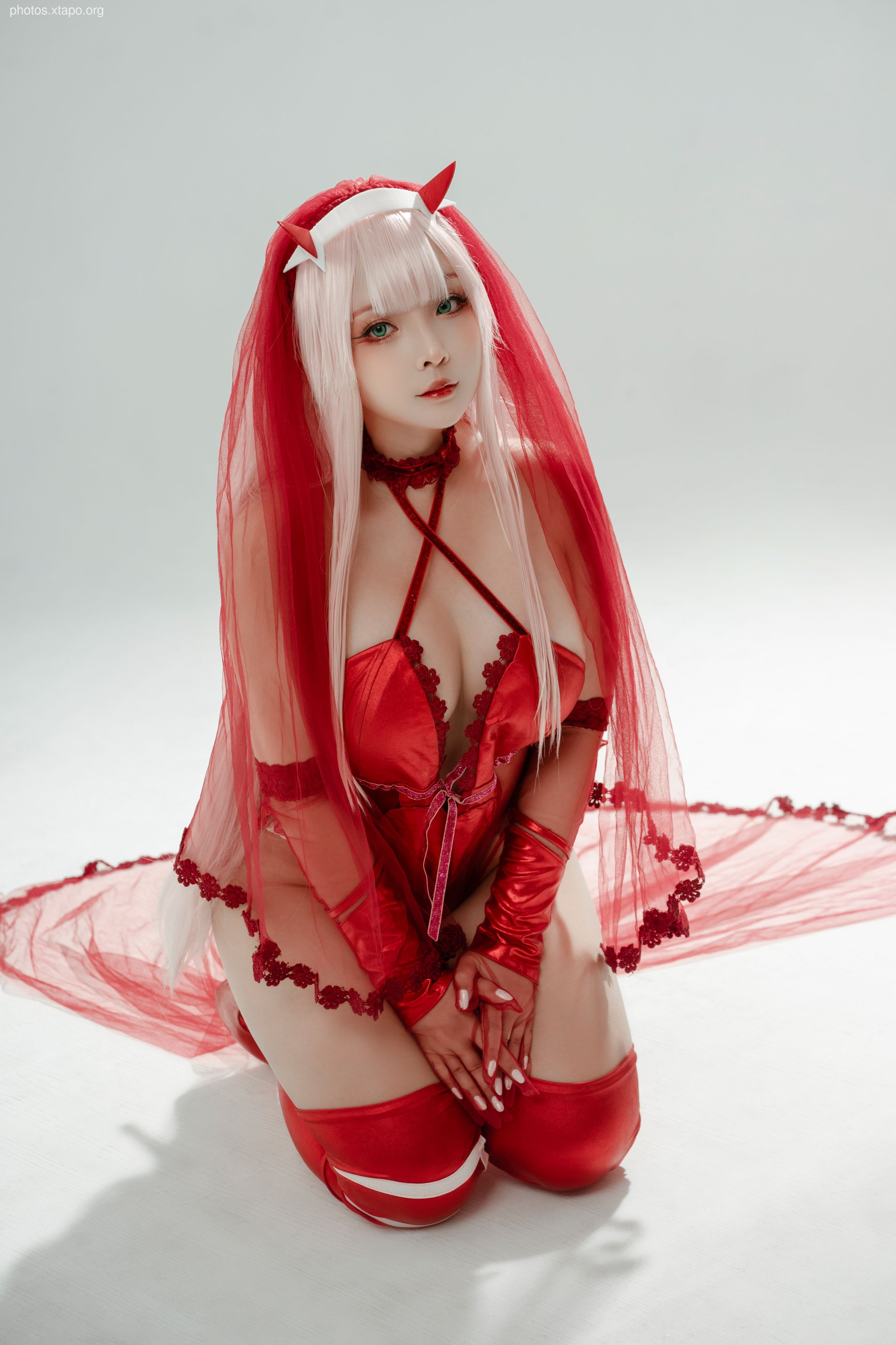 Sayo Momo - Zero Two Wedding Dress 21P-221MB