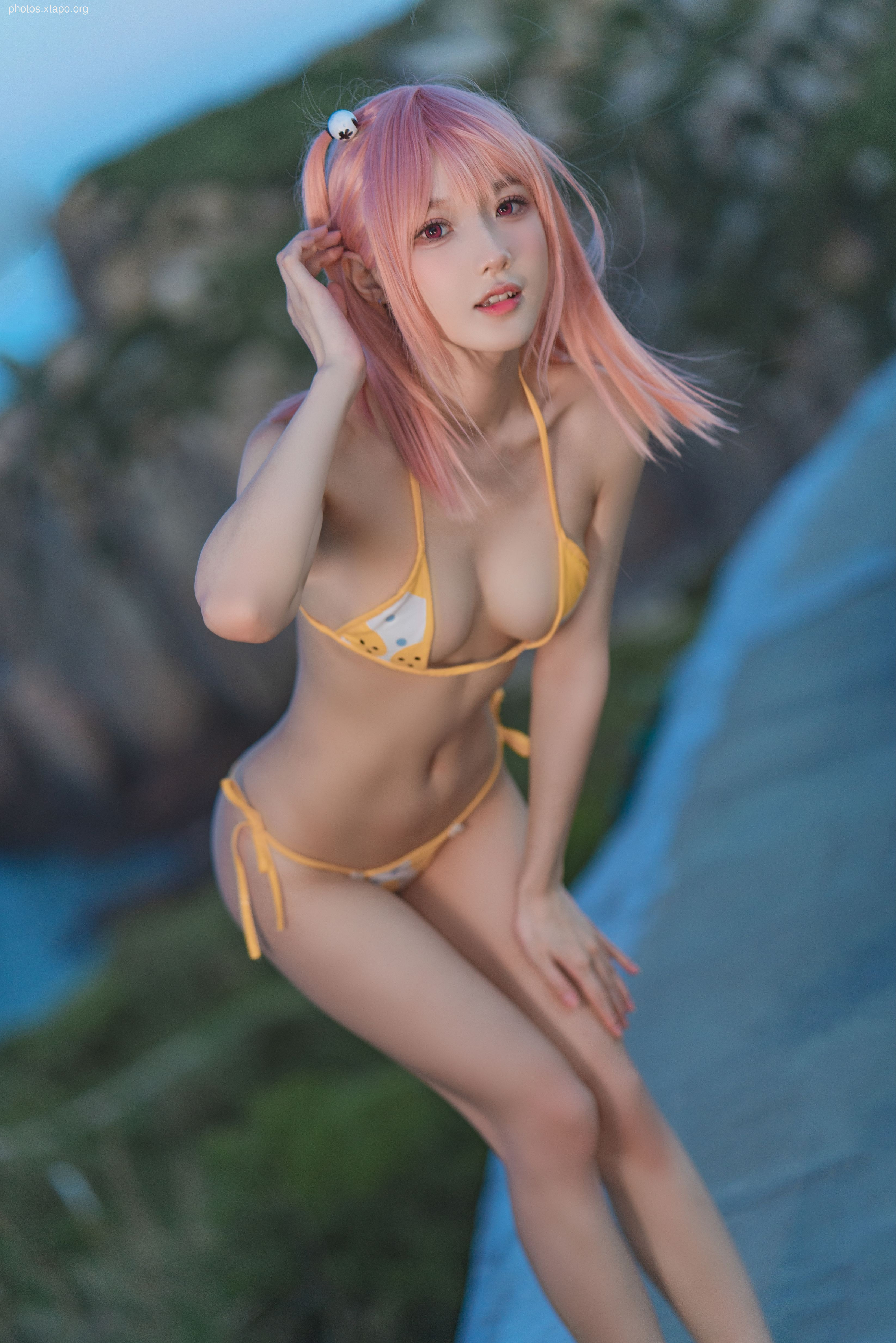 A Bao is also the rabbit mother life or death of the blue route Suixiang swimsuit 30p-733MB