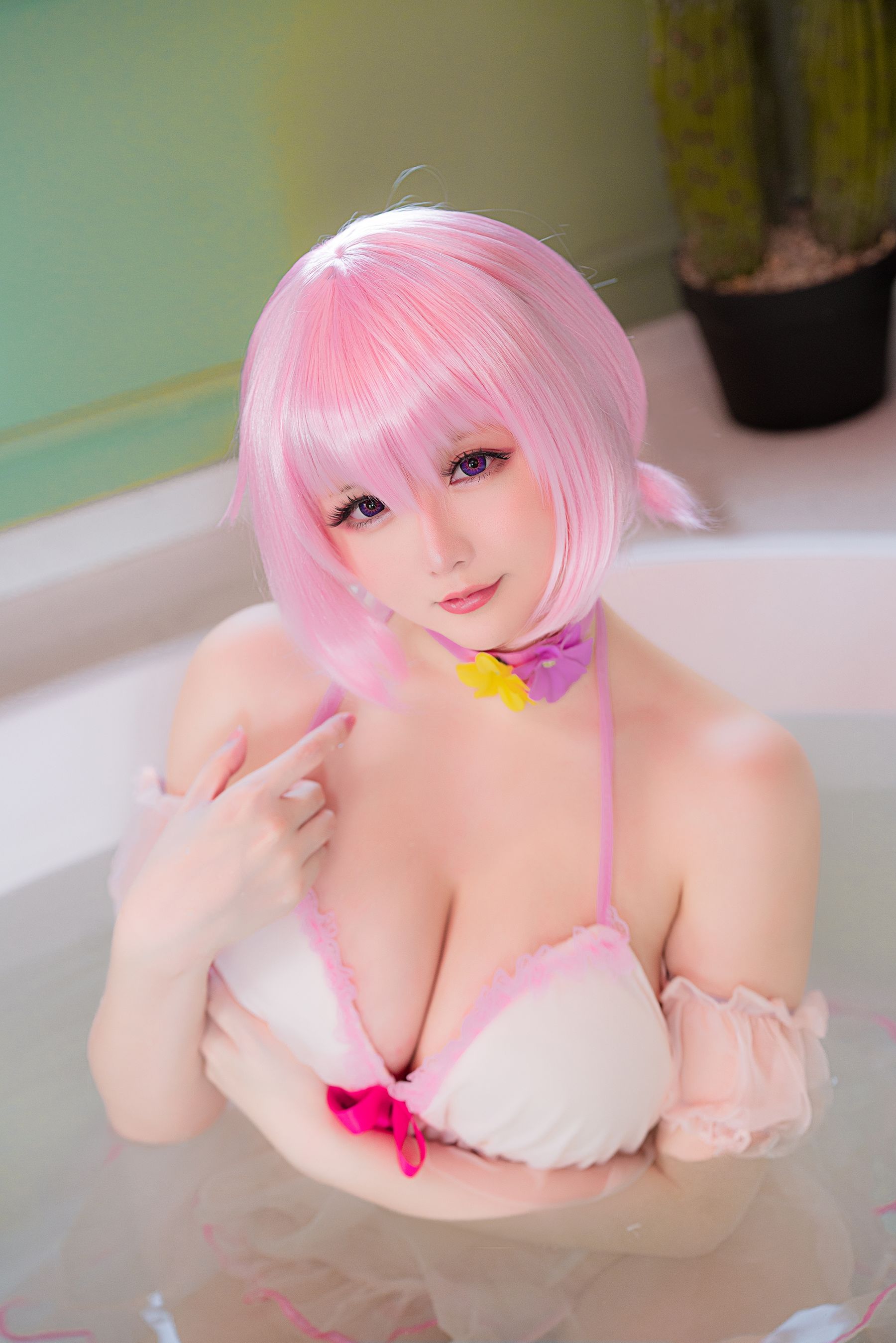 Welfare COS Miss Coser Sister Star Zhi Zhi Zhi -Valentine's Day Dream set group