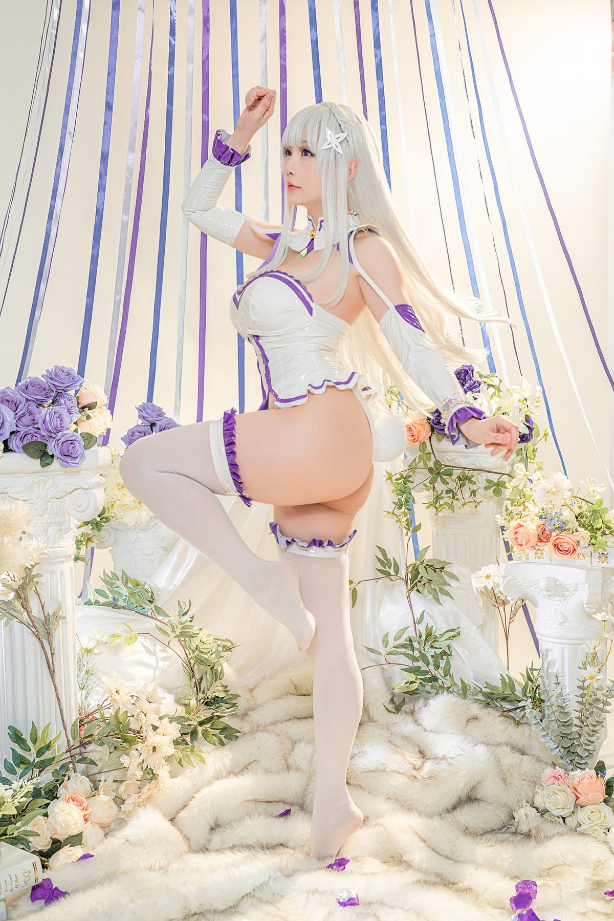 Hoshilily Miss Star Chichi Cosplay Emilia