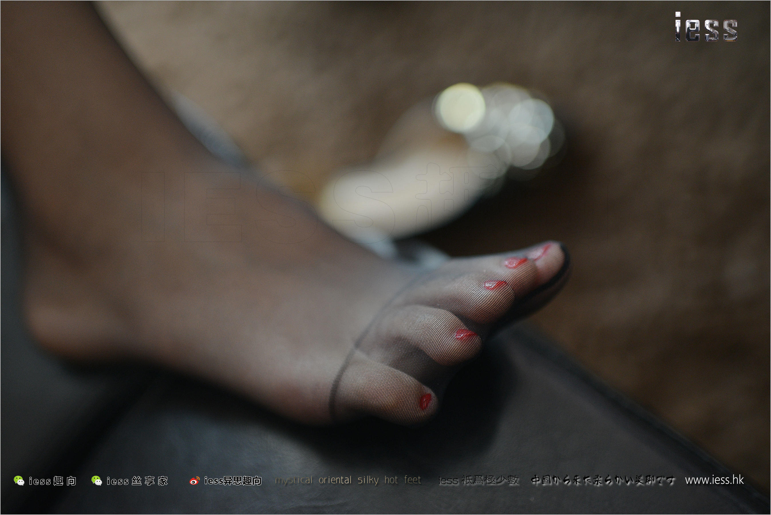 Silk Foot Bento 162 Fangfang's Wife's Black Foot IESS Thinking Funbian