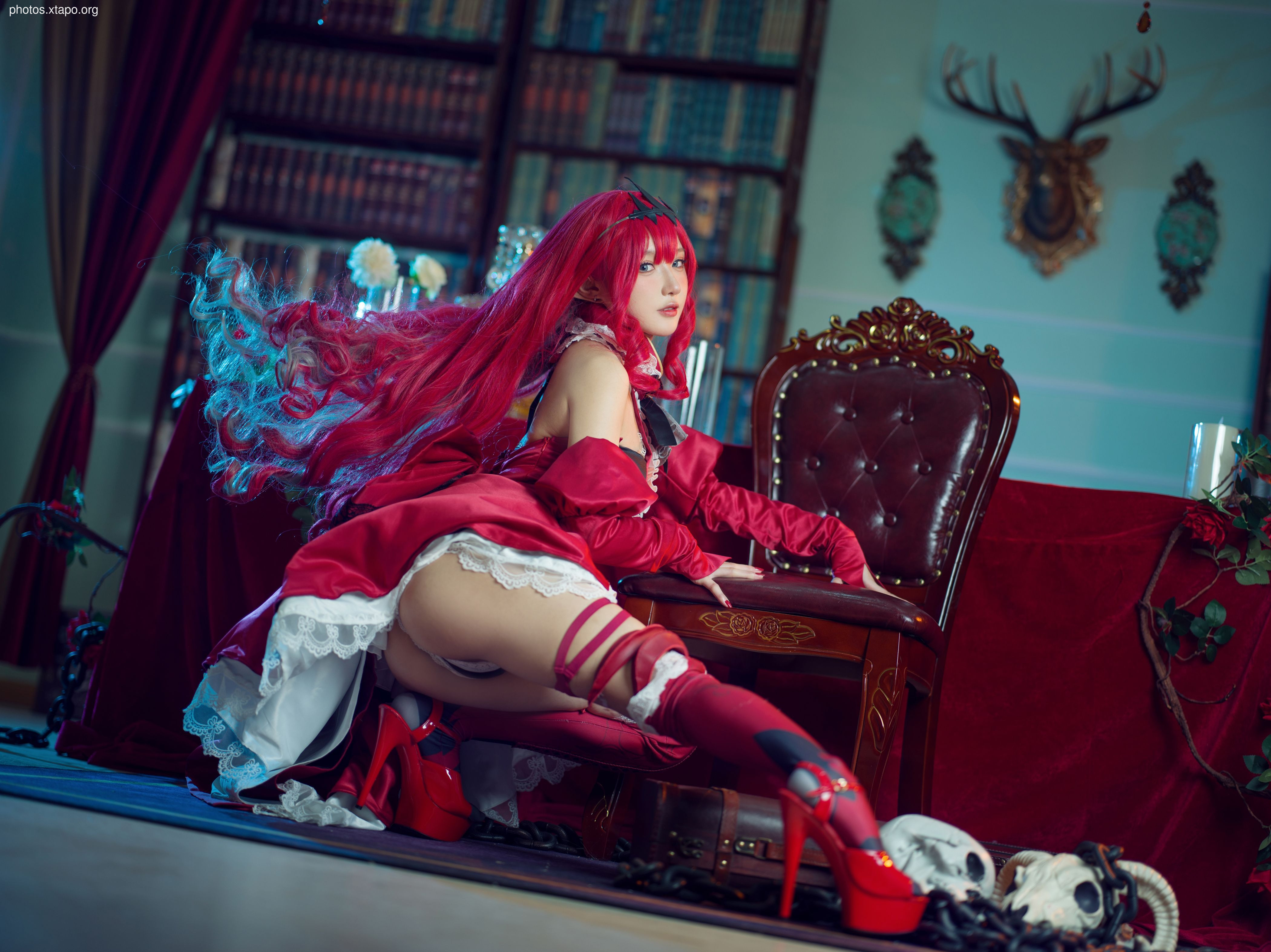 Last night 787 Rem maid swimsuit 47p-407MB