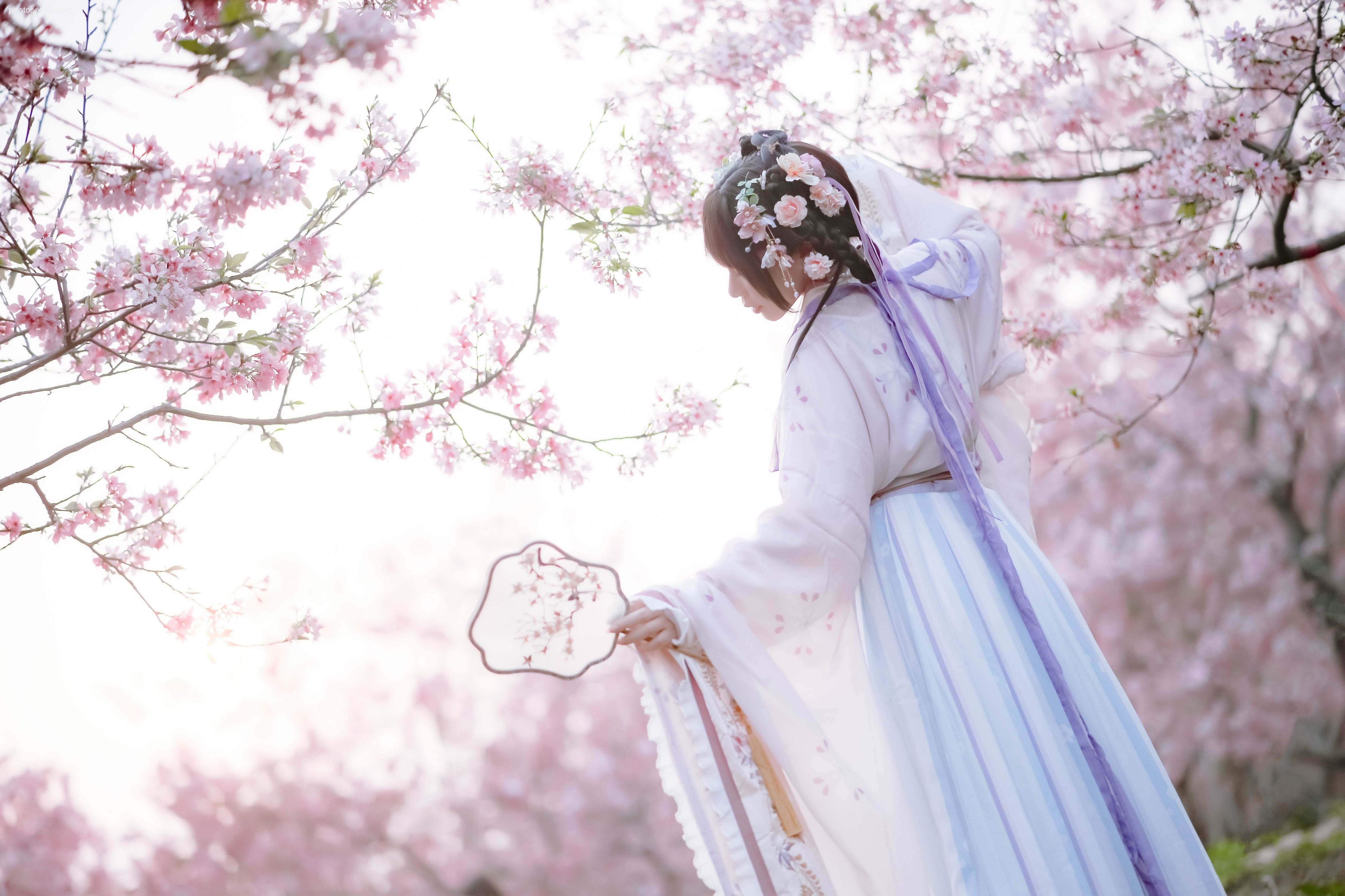 Nyako - Sakura Hanfu Flower God Prayers 52P-219MB