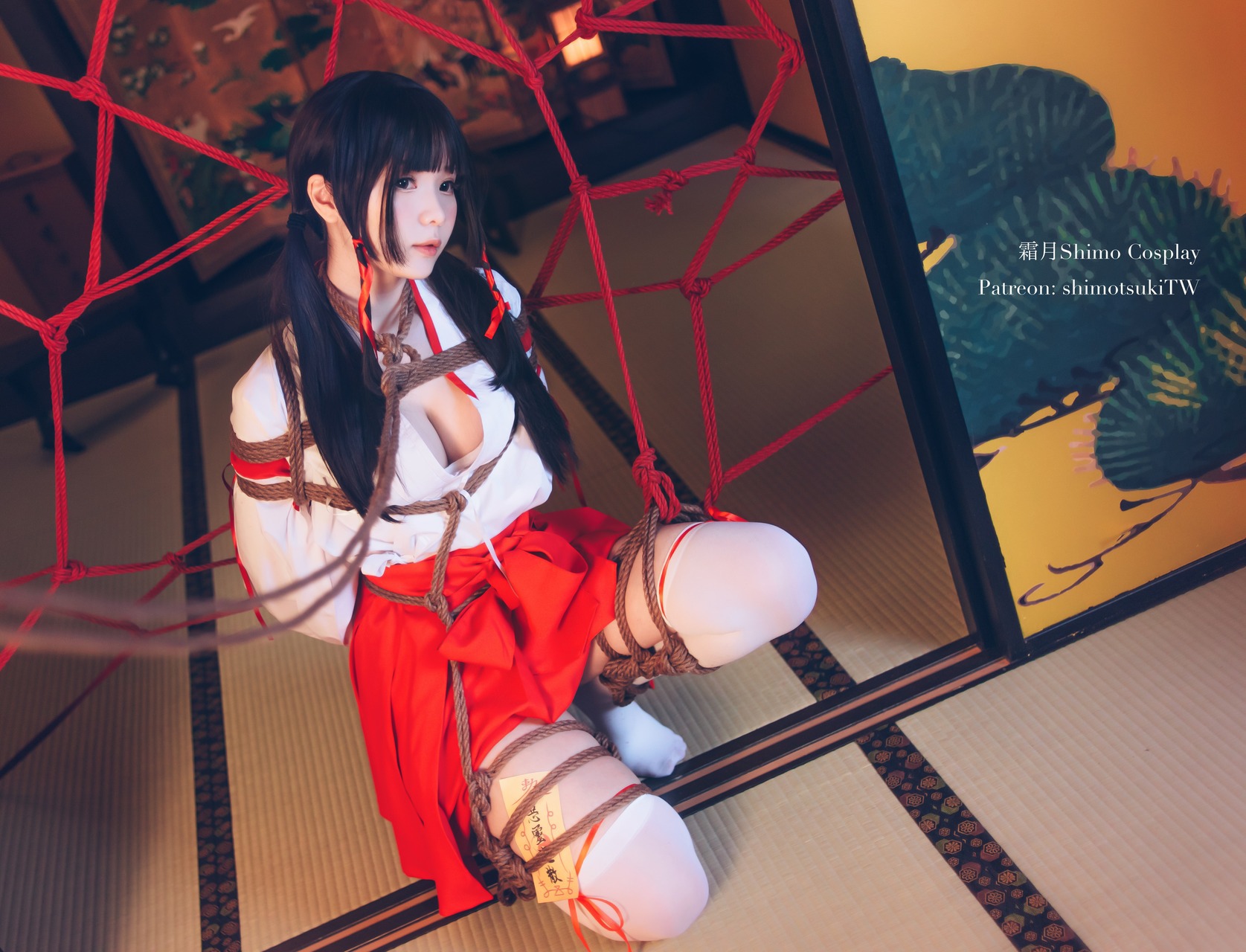 [Shimotsukishimo] Shrine Maiden 捆绑 Miko Bundle