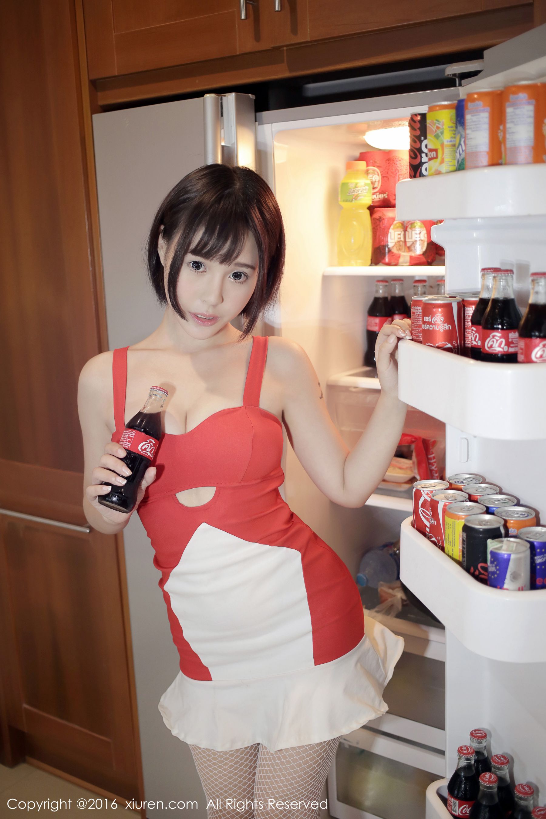 Evelyn Elli Little Red Skirt Xiuren Xiiren No.665