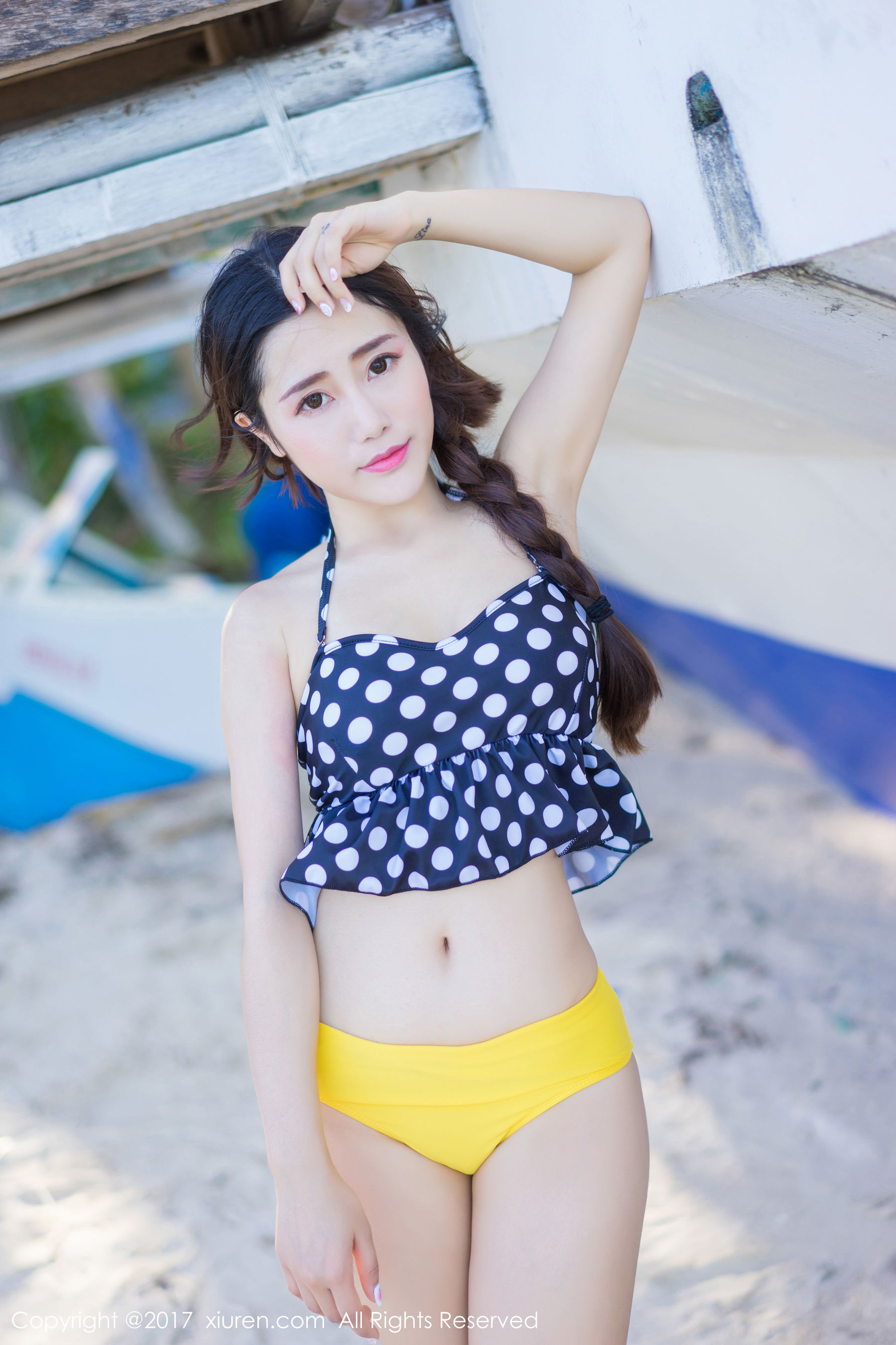 Doudou Liang Youlina Outdoor Fresh, Interior Sexy Close Xiuren No.814