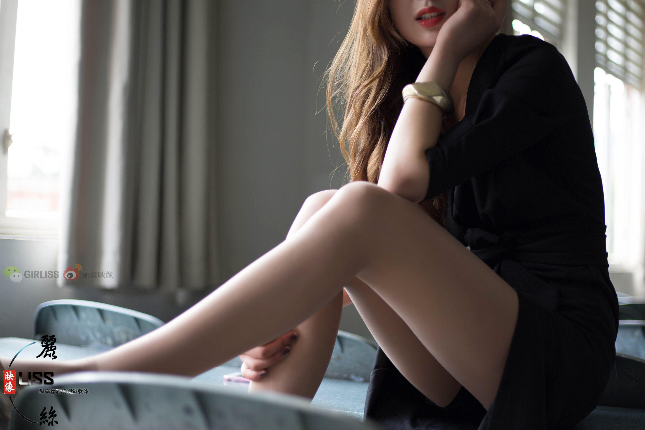 Lisi image Girliss Zhang Min campus style