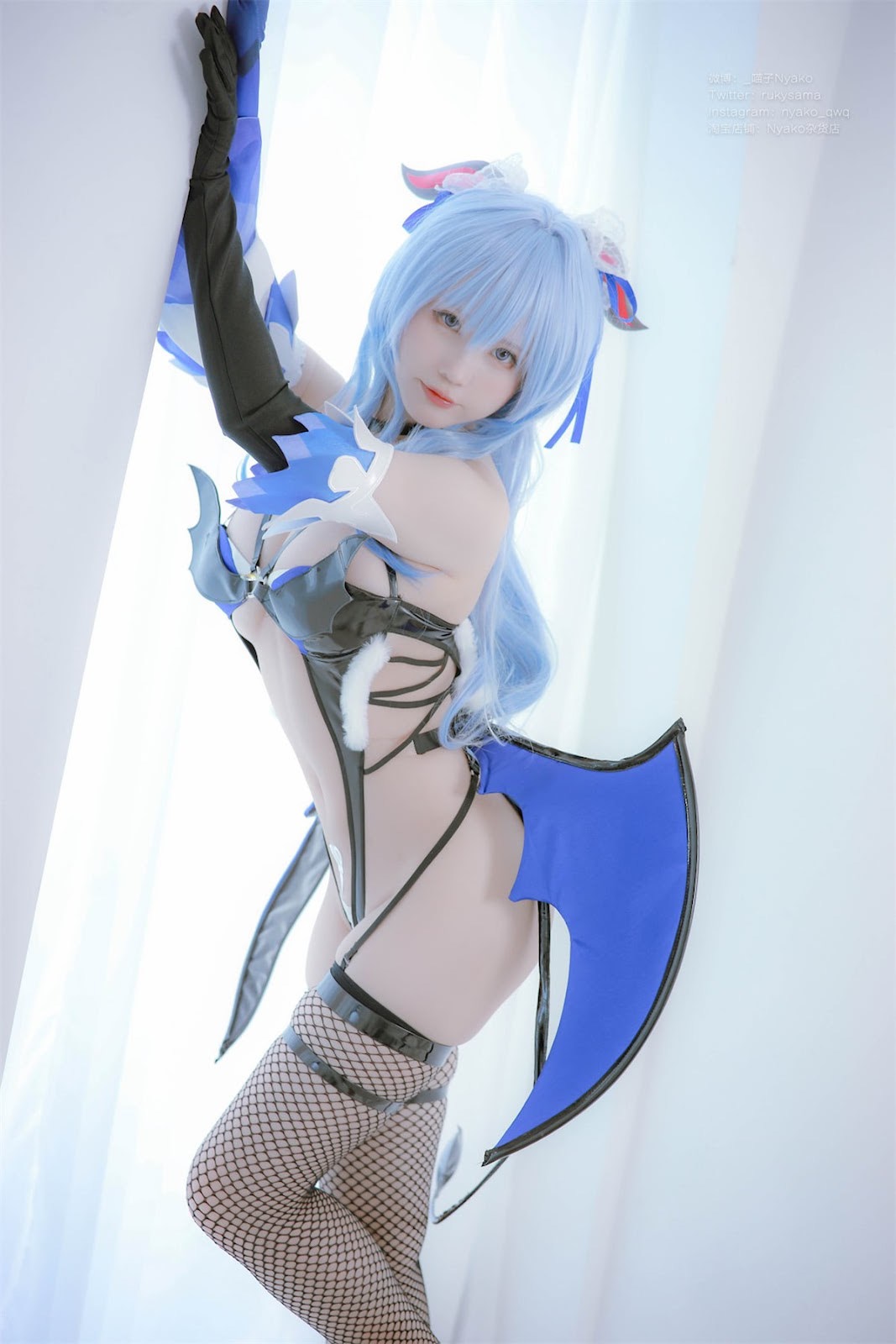 Cosplay Nyako Miaozi Genshin Ganyu Succubus