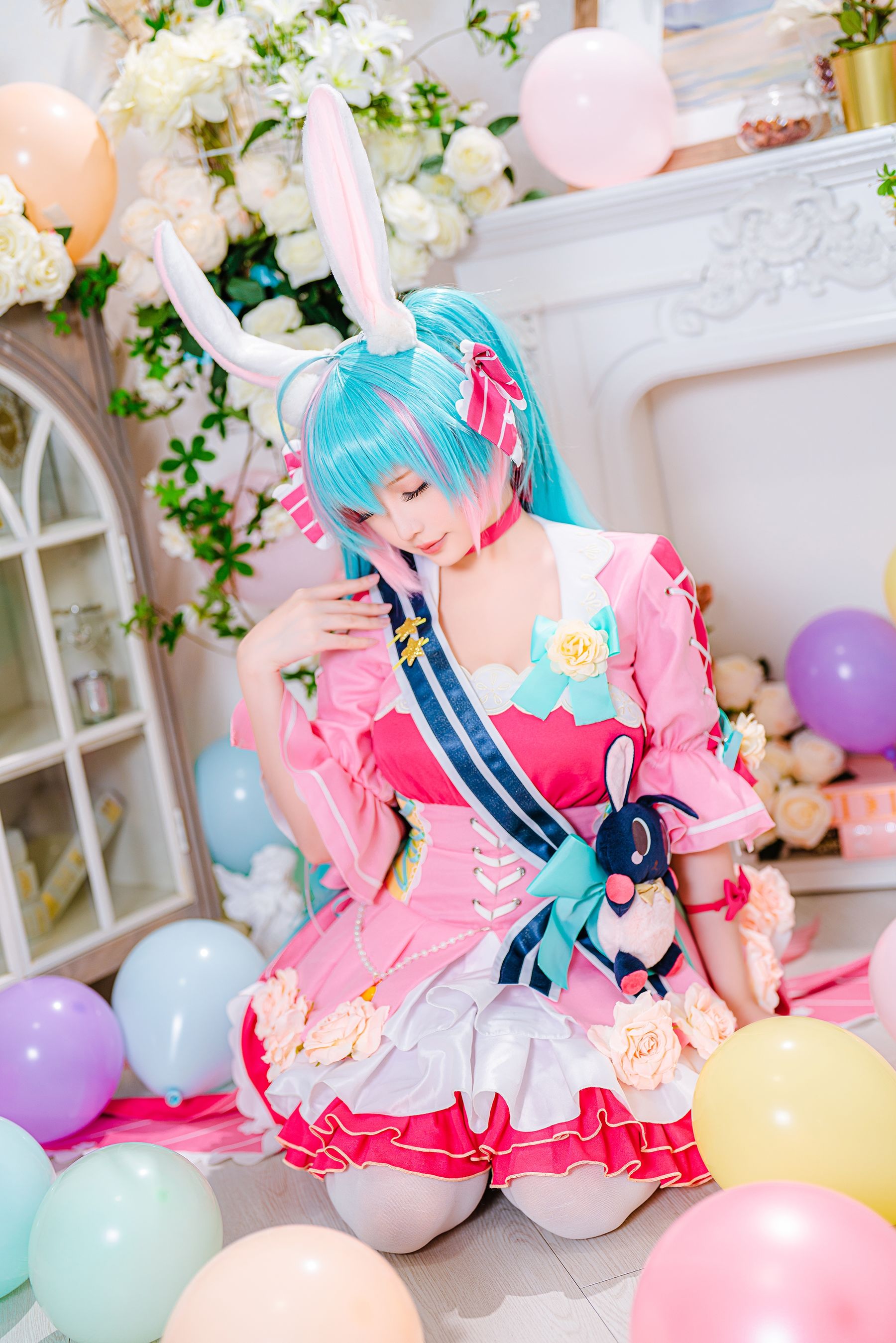 Welfare COS Miss Coser Sister Star Zhi Zhi Zhi -Valentine's Day Dream set group