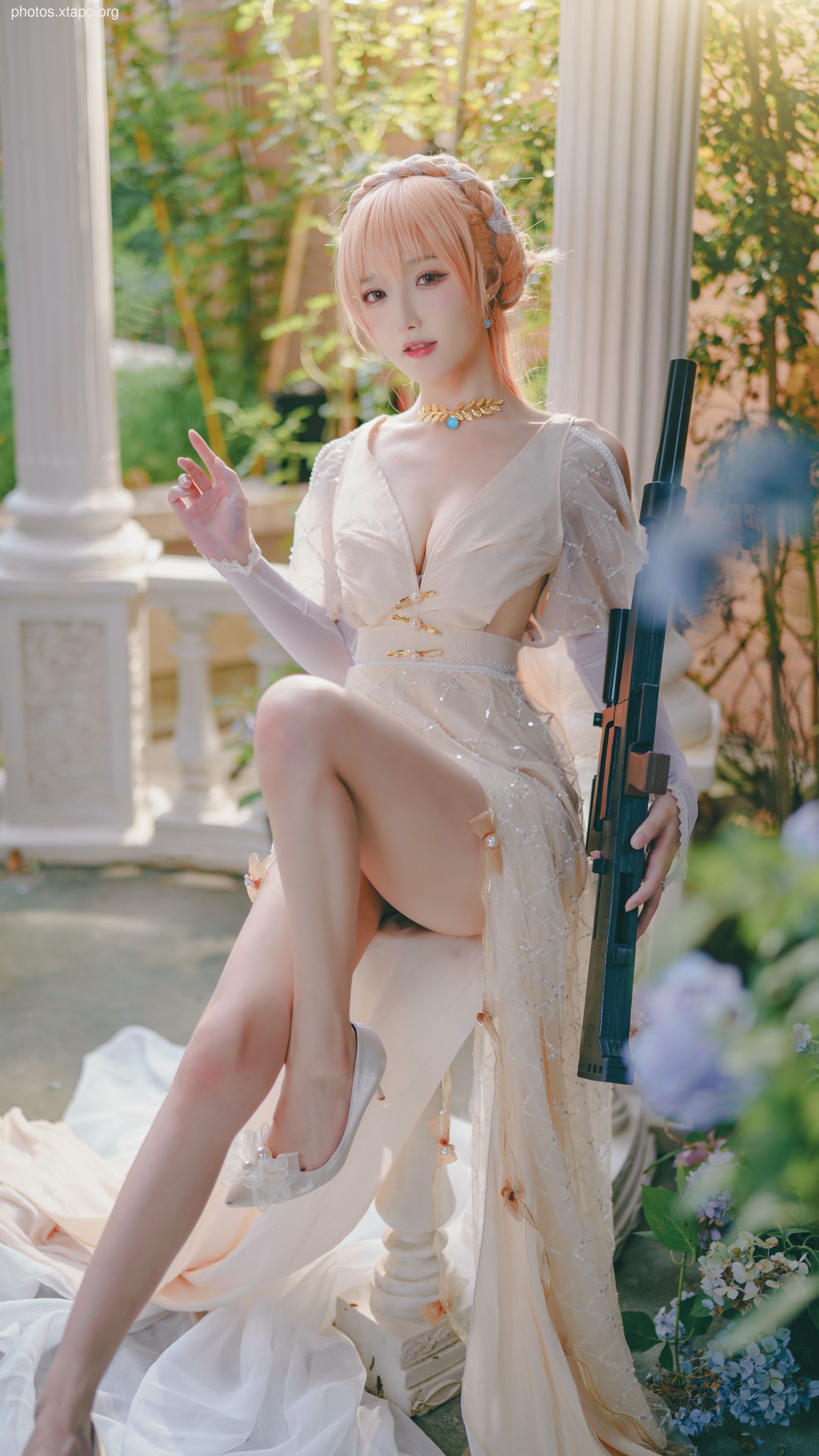 Abao is also the captain of Rabbit Mother Figure OTS14