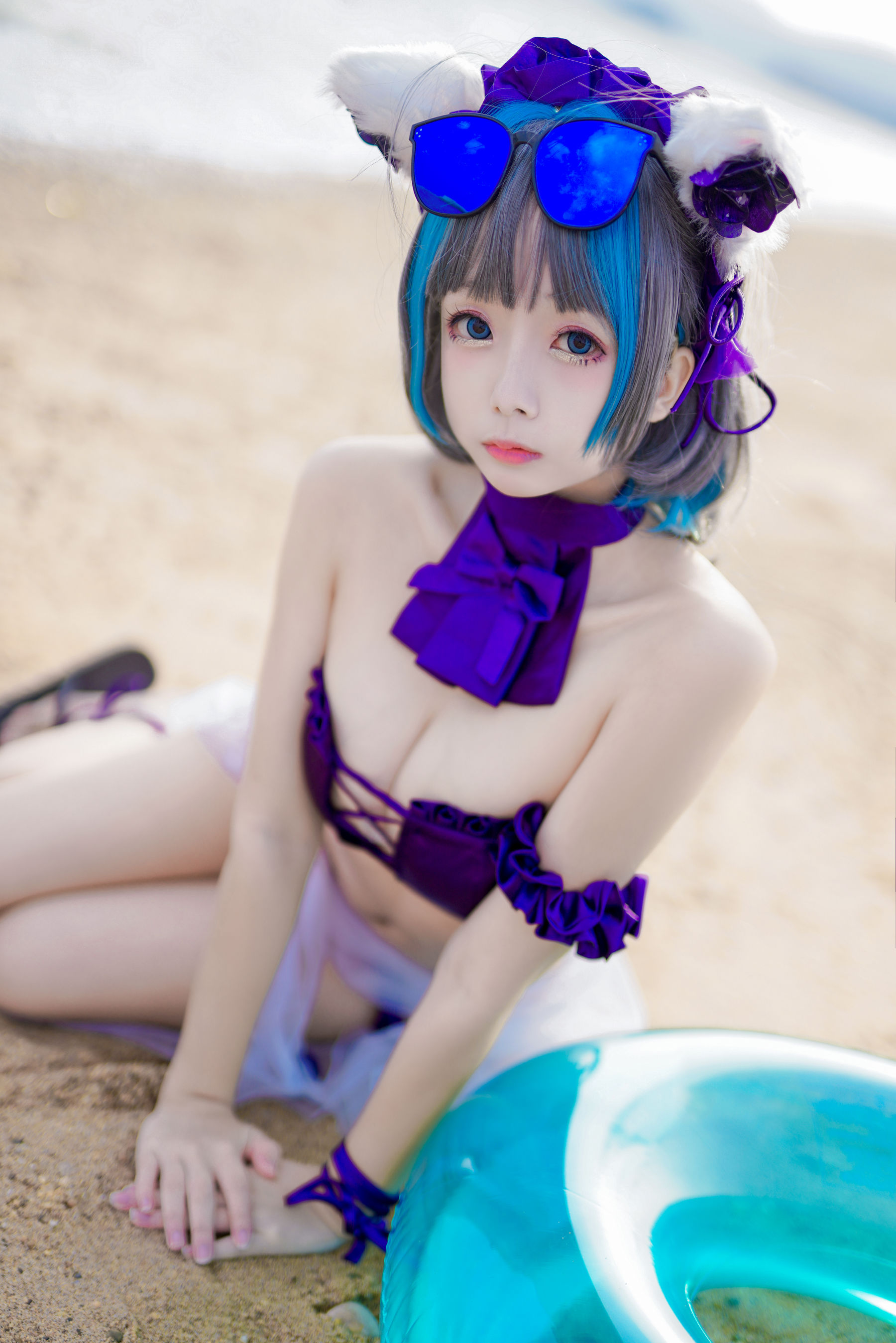 COS Welfare COSPLAY Renai Jiao -Chai County Cat Swimsuit