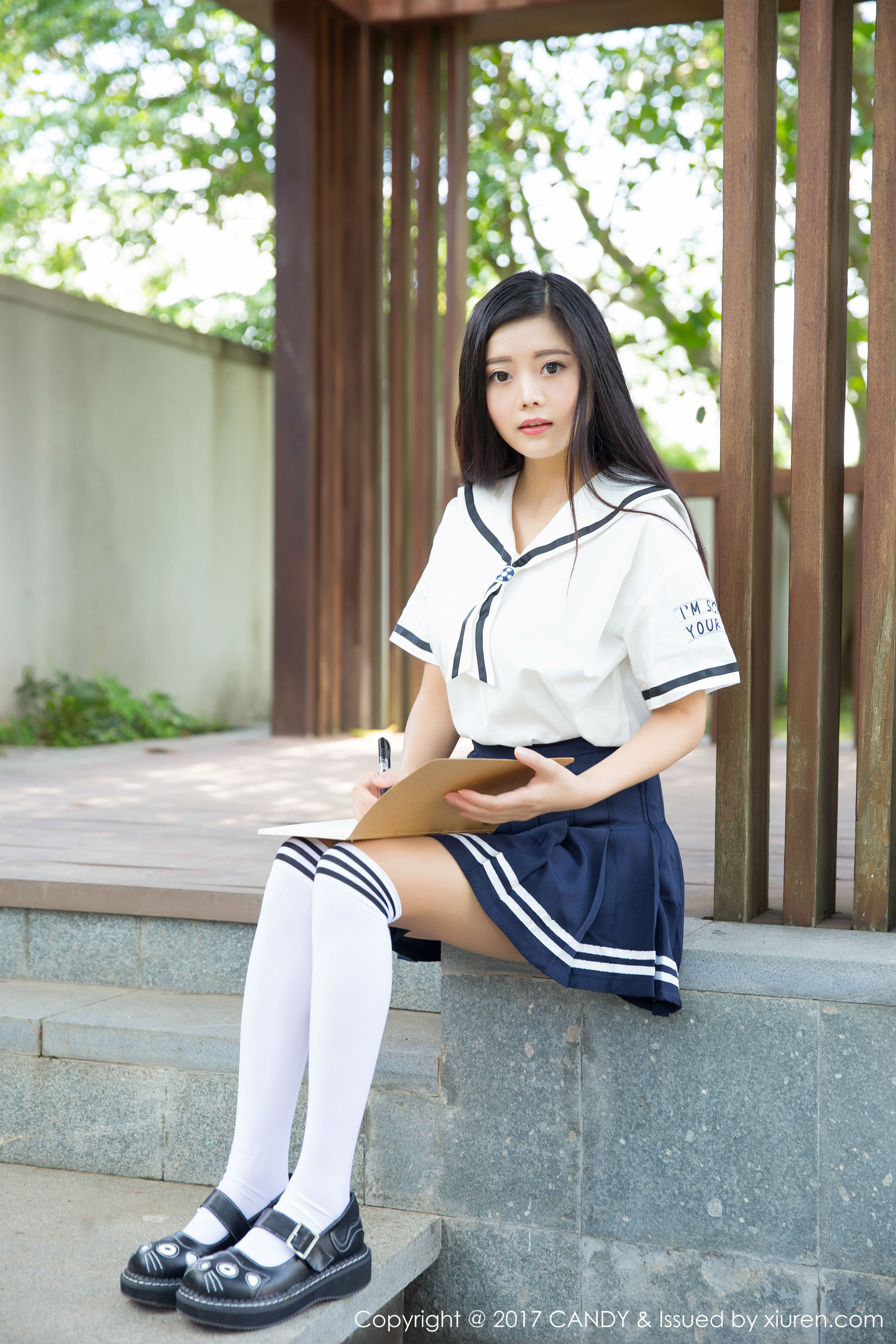 Lin Meihui Mieko School Uniform theme Candy Vol.027
