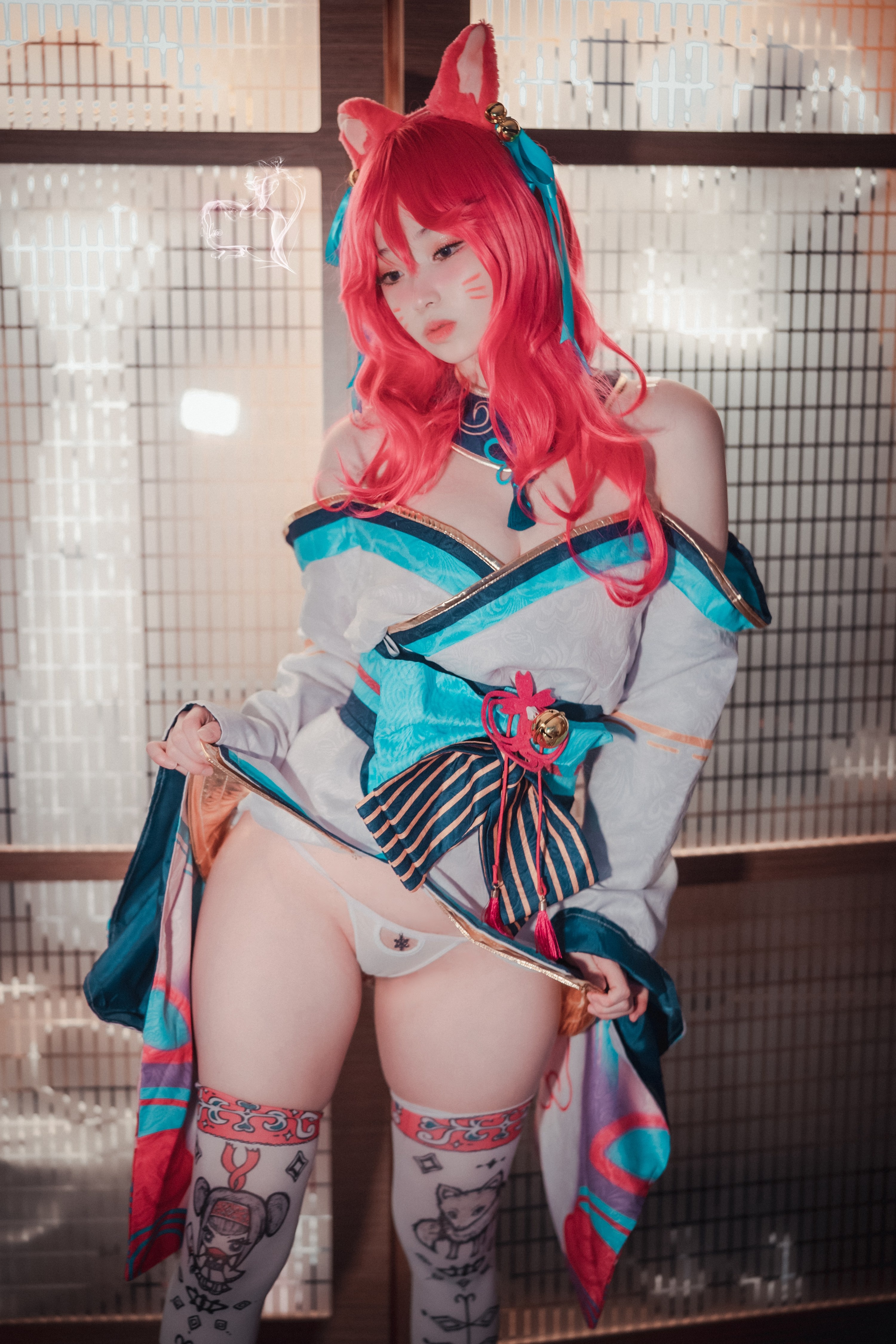 DJAWA Photo – Bambi (밤비) : “Spirit Blossom Ahri (League of Legends)” 145P