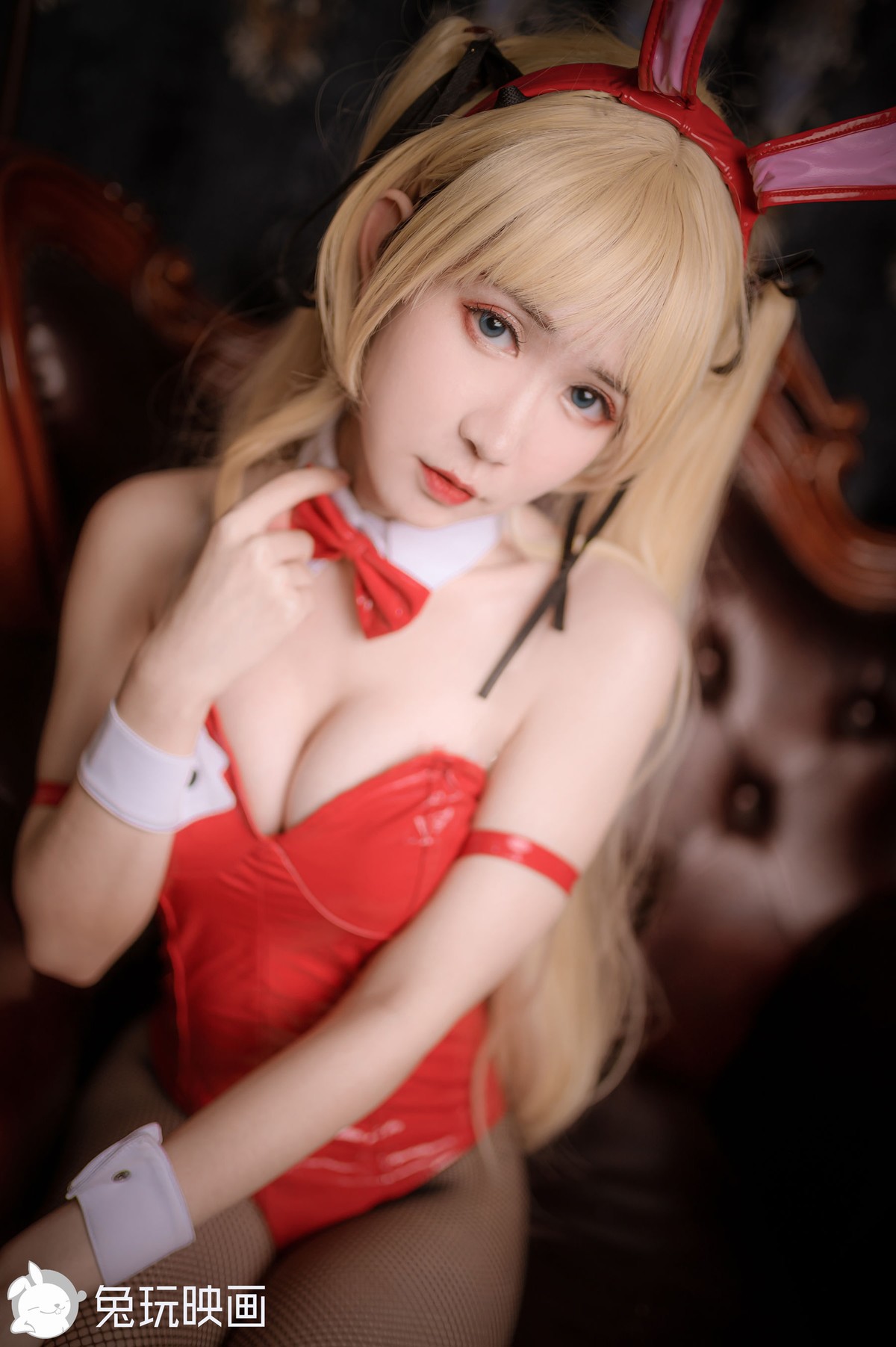 Rabbit Play Movie Cosplay Bunny Girl Red and Black