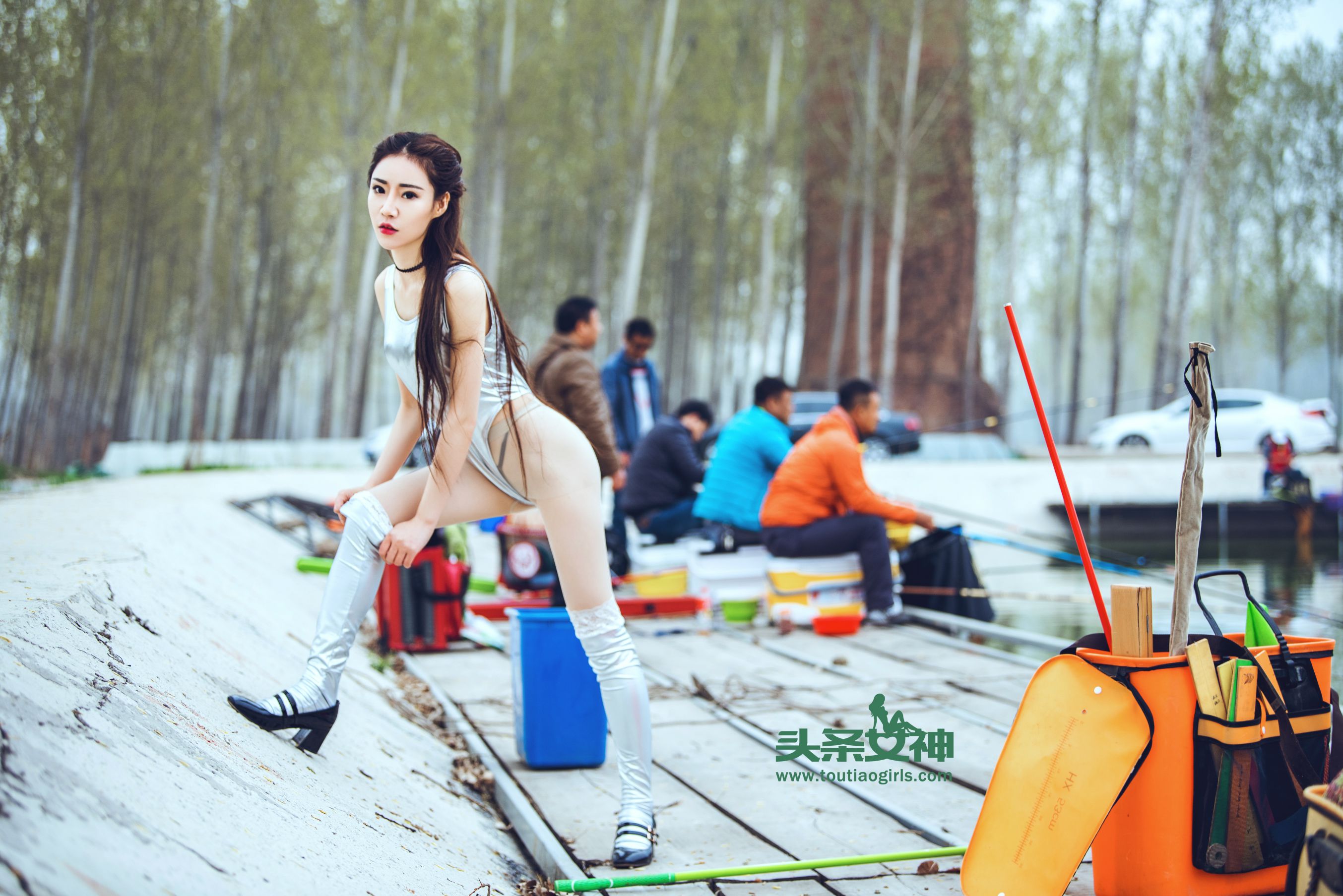 Fan Anni Fishing Beauty Headline Goddess