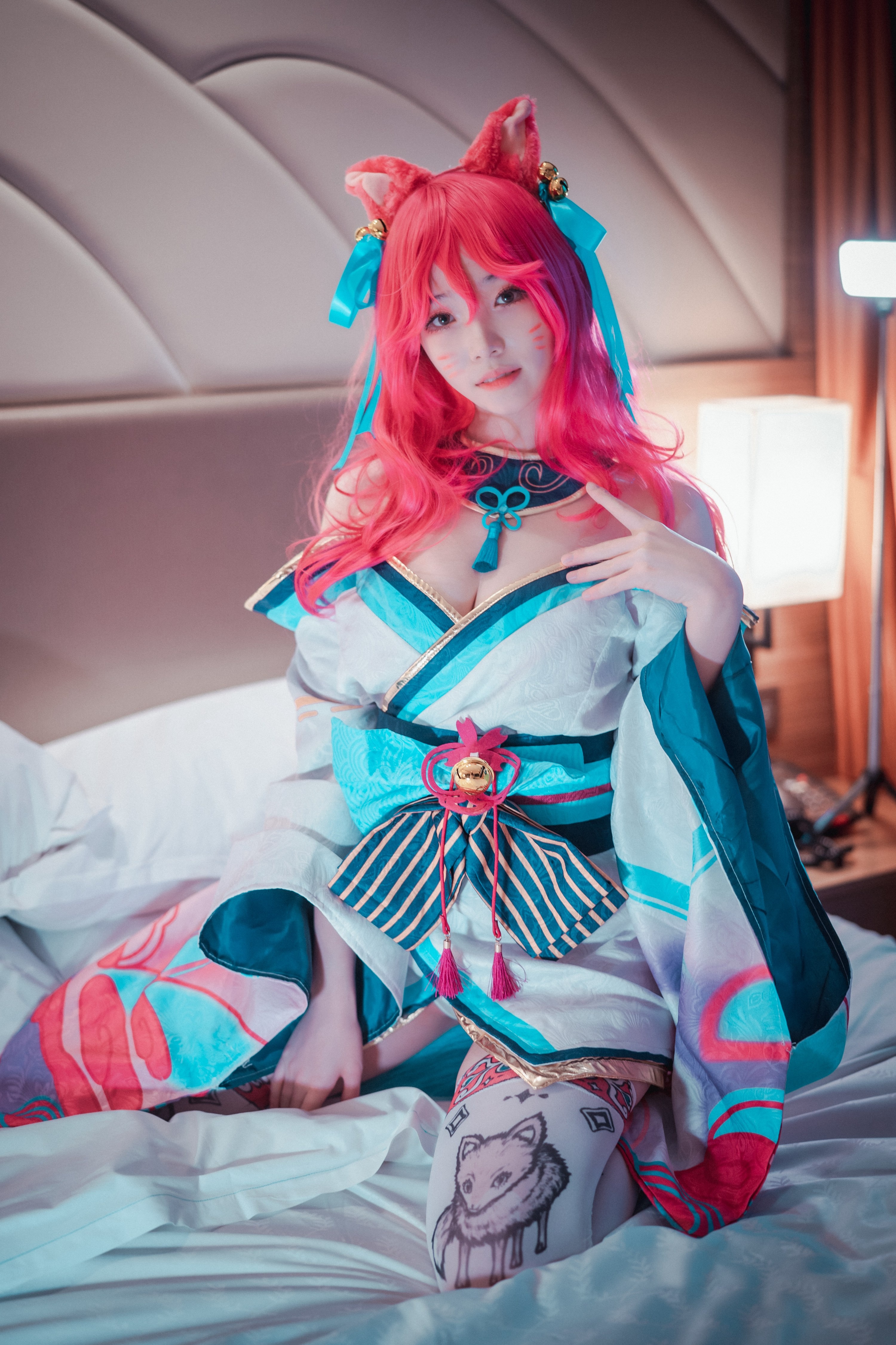 DJAWA Photo – Bambi (밤비) : “Spirit Blossom Ahri (League of Legends)” 145P