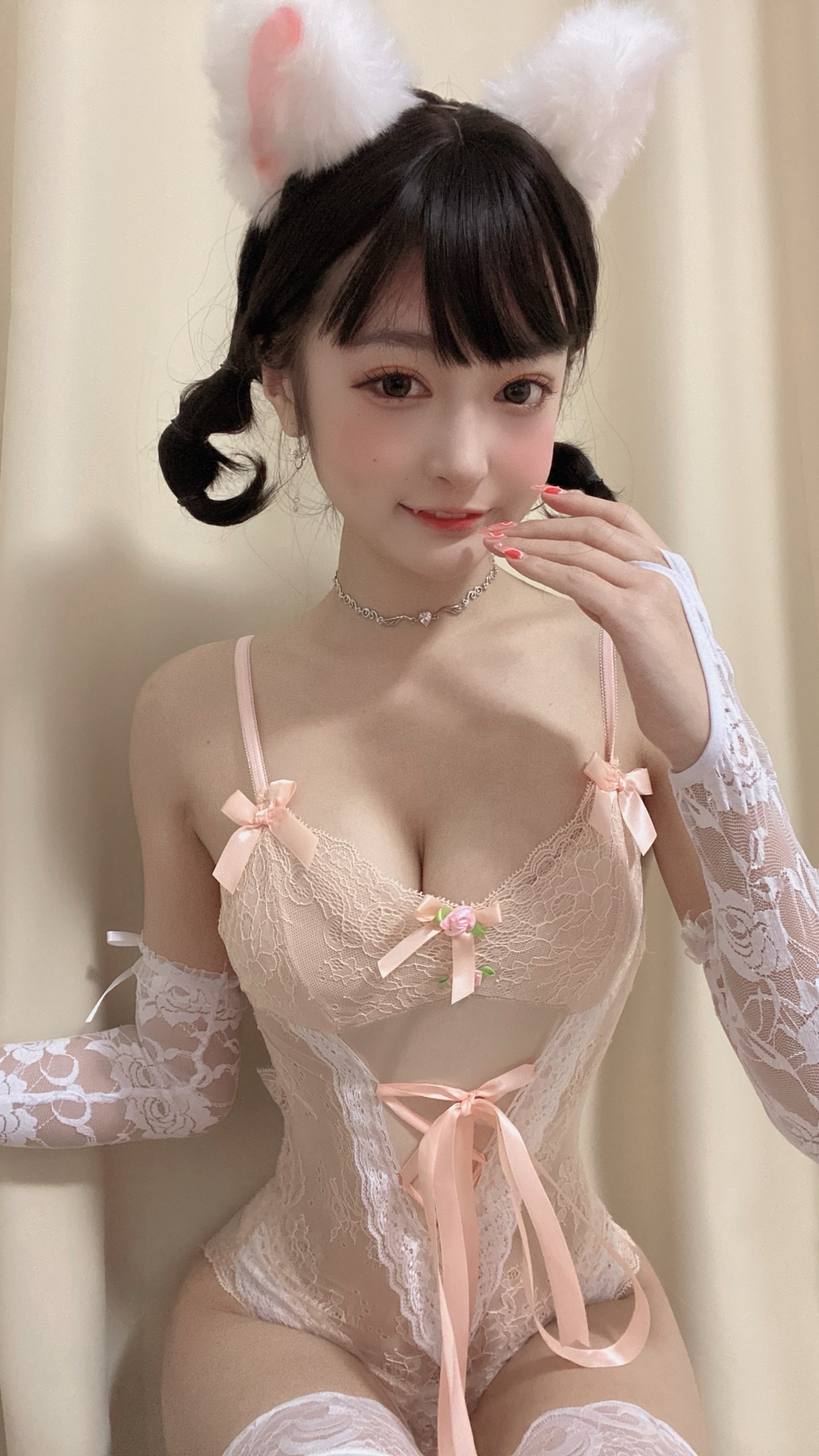 Jiajia is so difficult – French cat-ear girl 